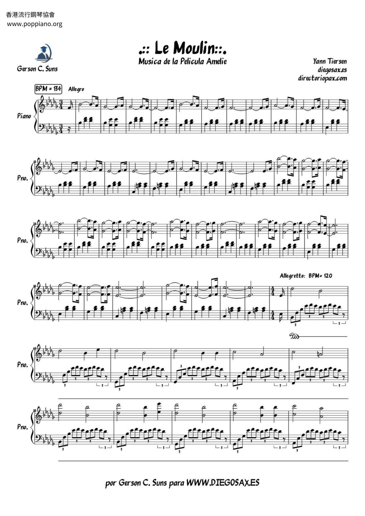 Le Moulin Score