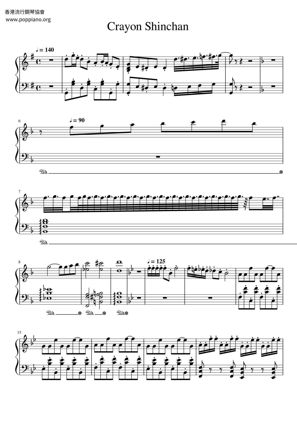 Crayon Shin-Chan Score