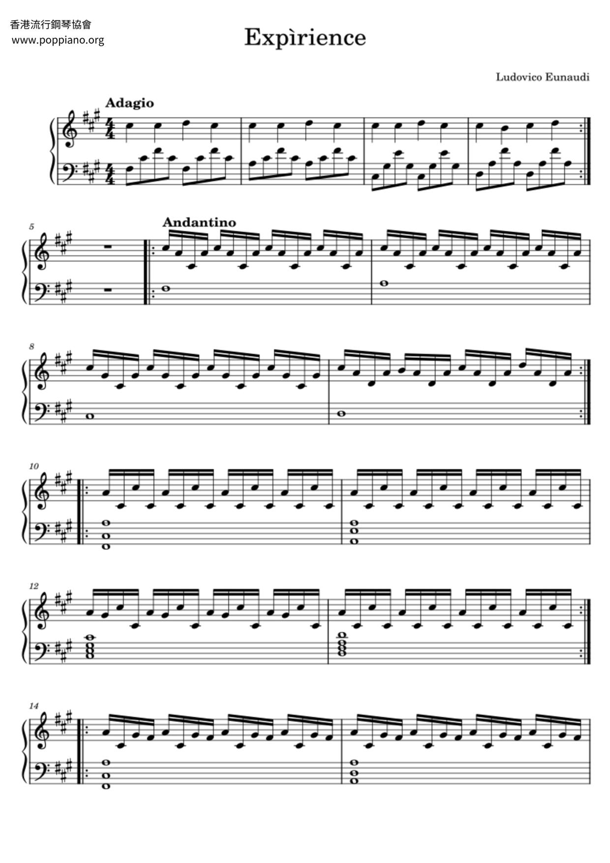 Experience Score