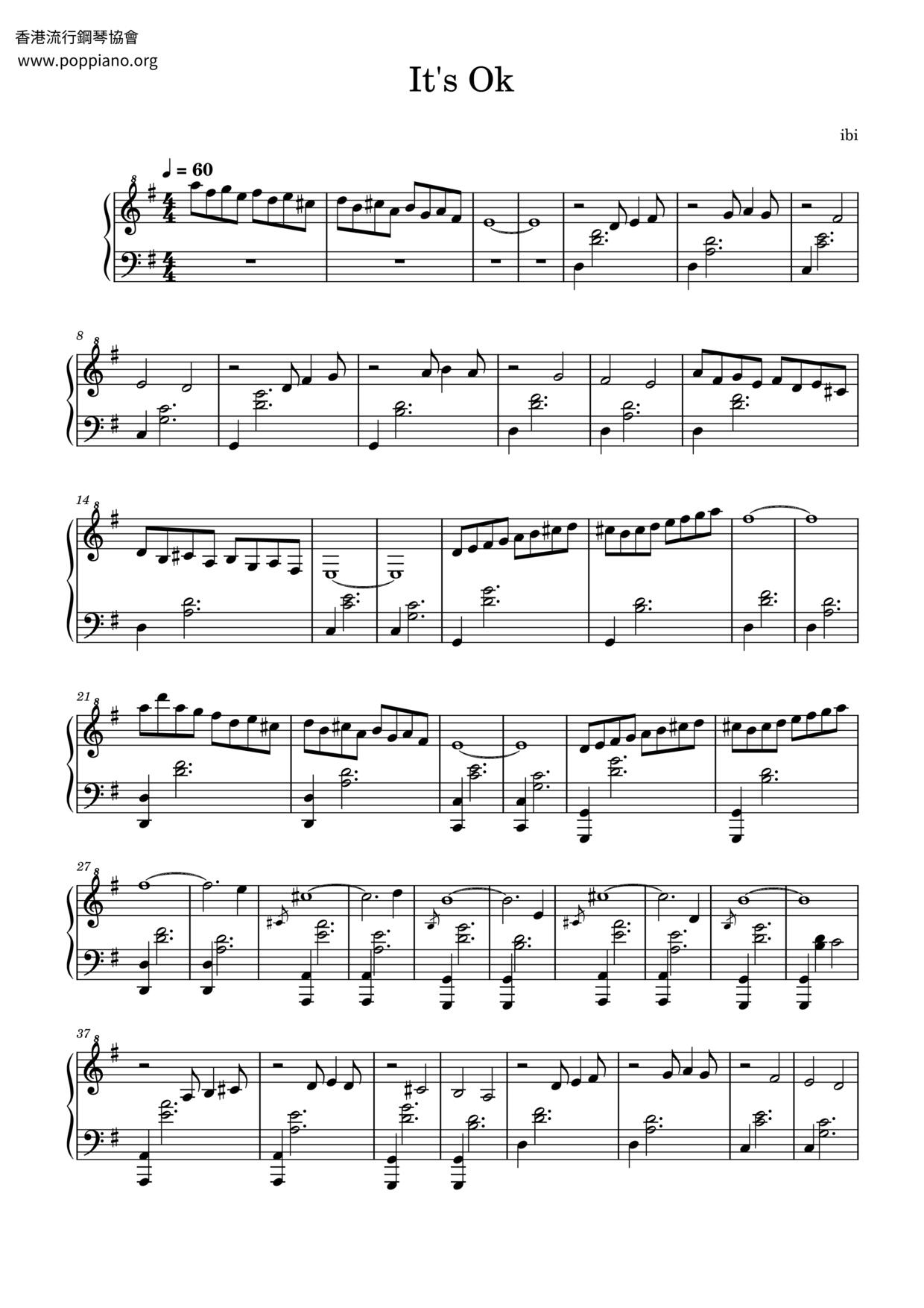 It's Okay Score