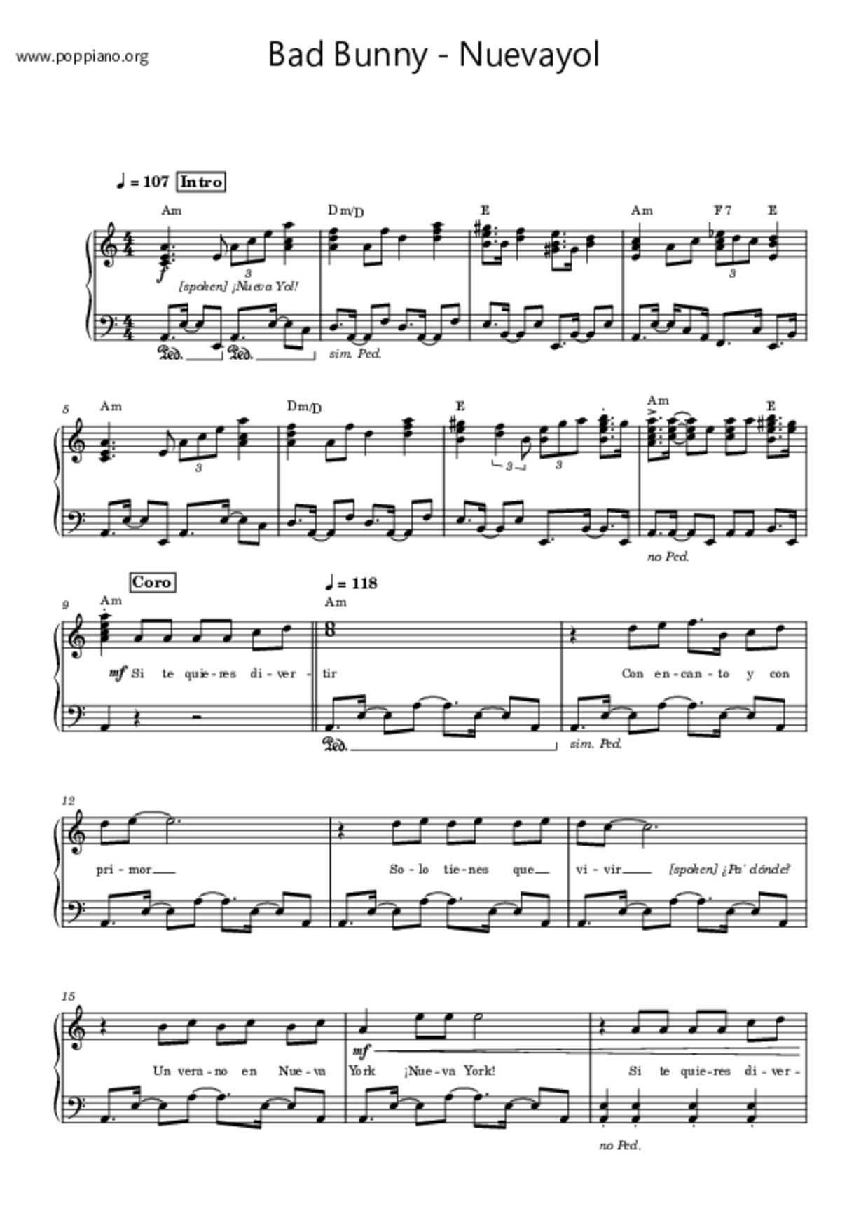 Nuevayol Score