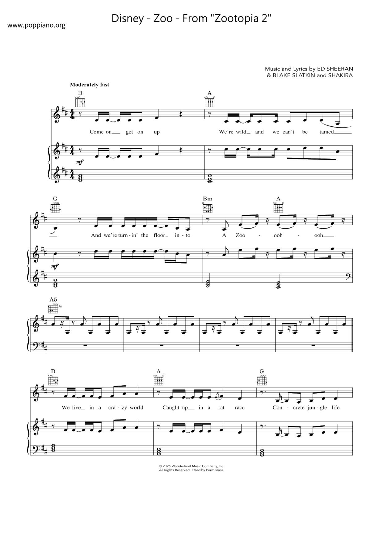 Zootopia 2 - Zoo Score