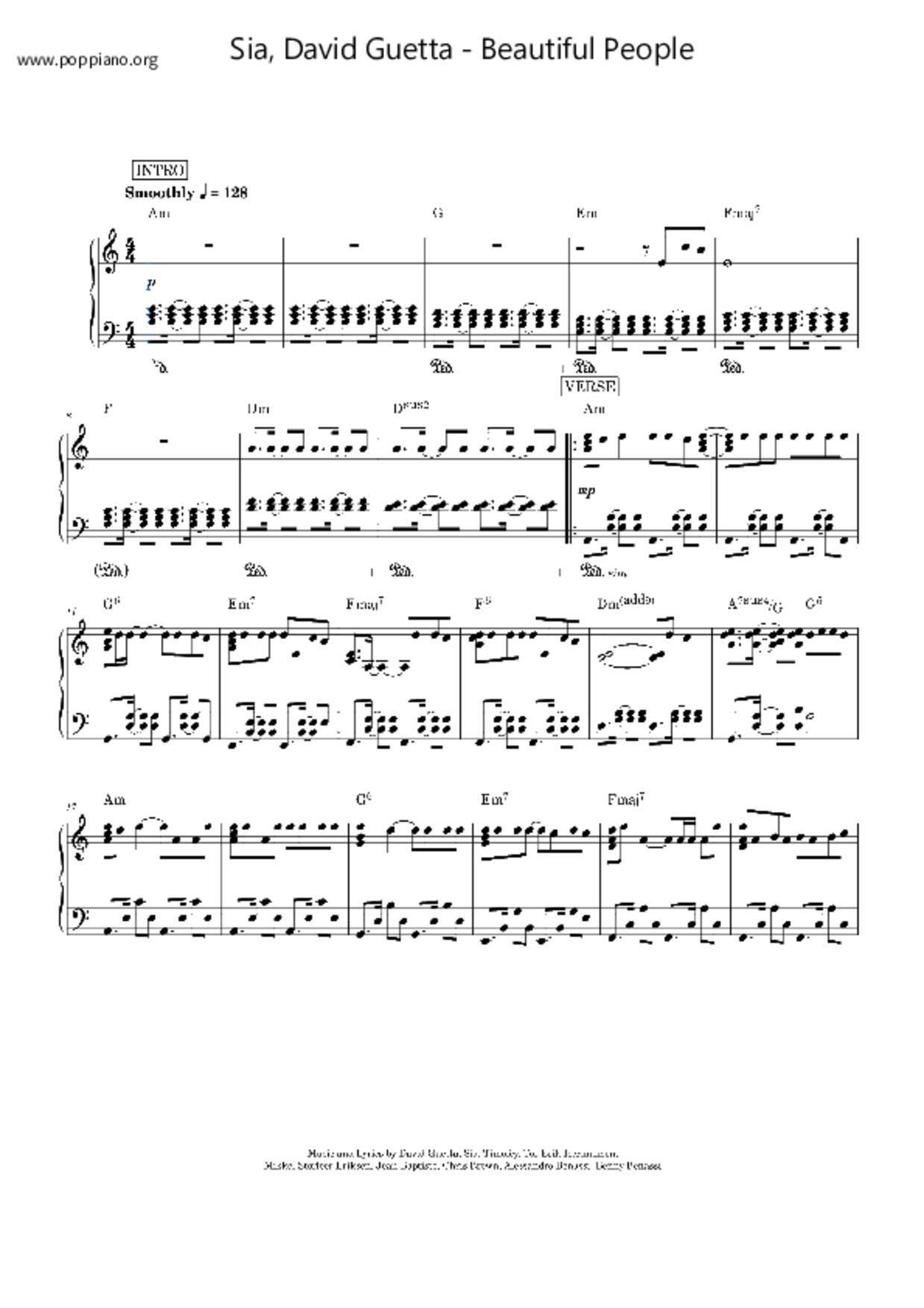Beautiful People Score