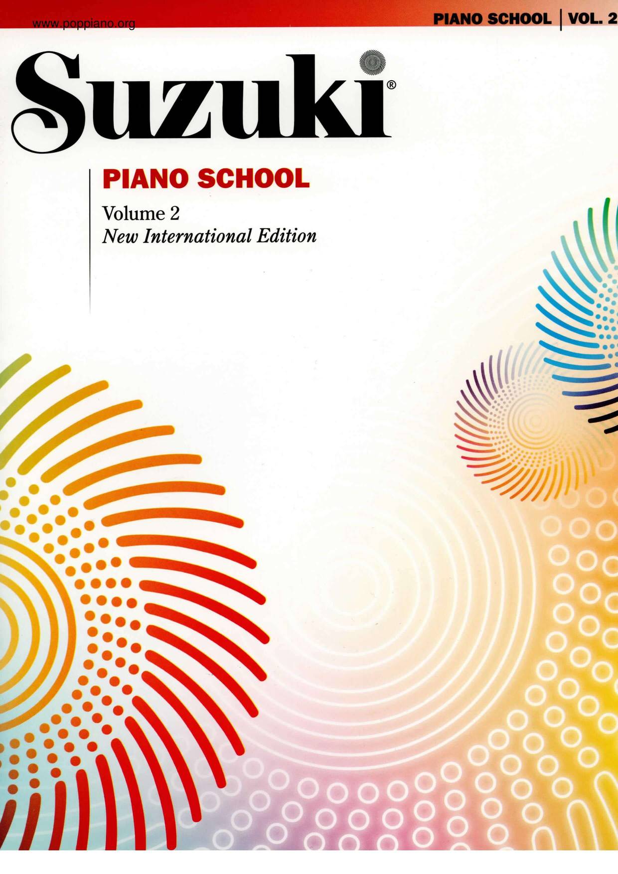 Suzuki Piano School Volume 2琴譜