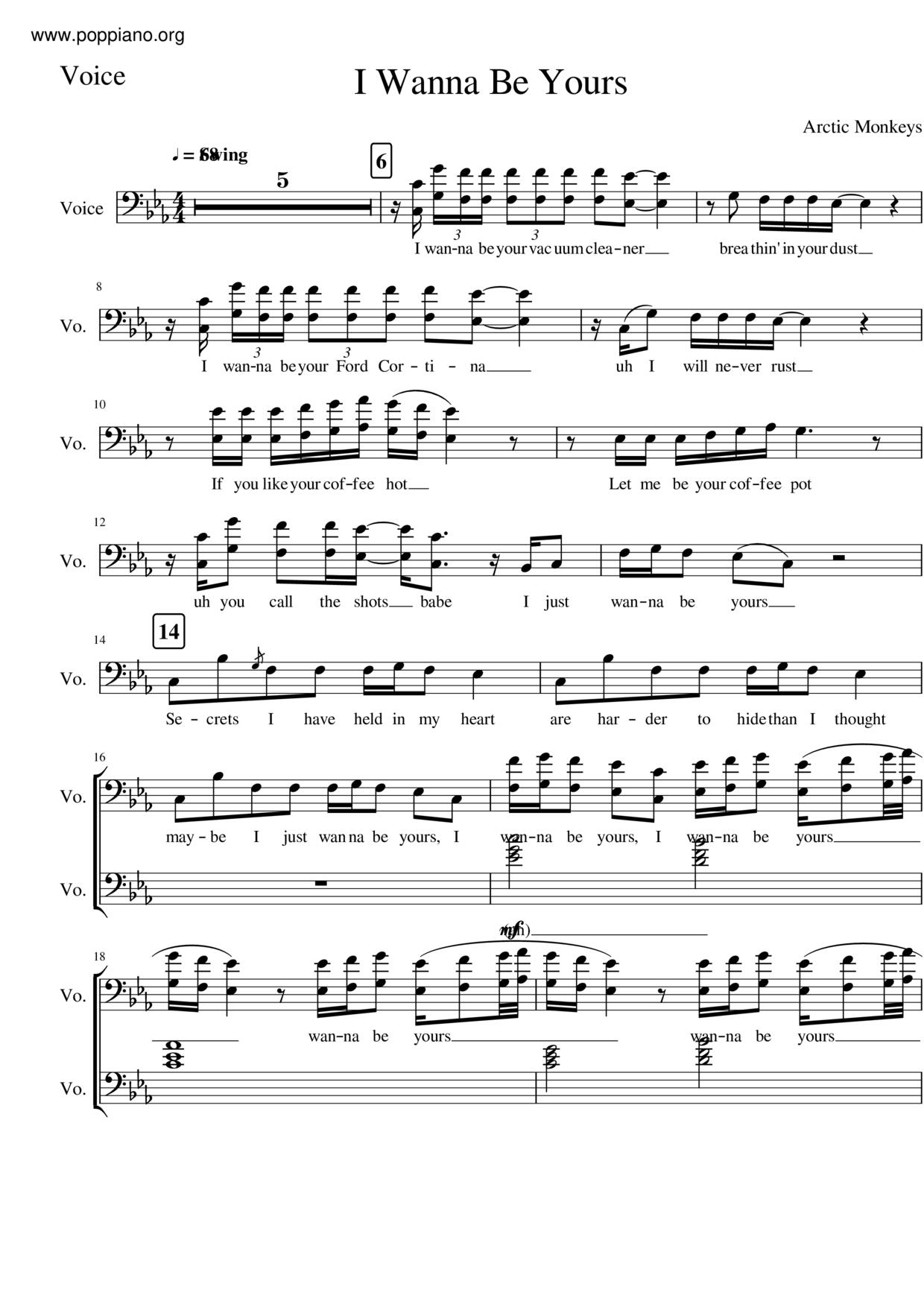 arctic-monkeys-i-wanna-be-yours-pdf