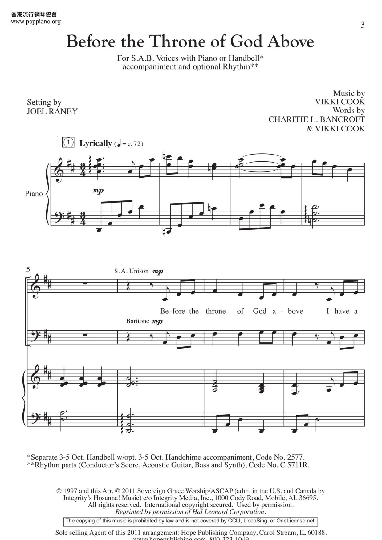  before the throne of god above pdf 