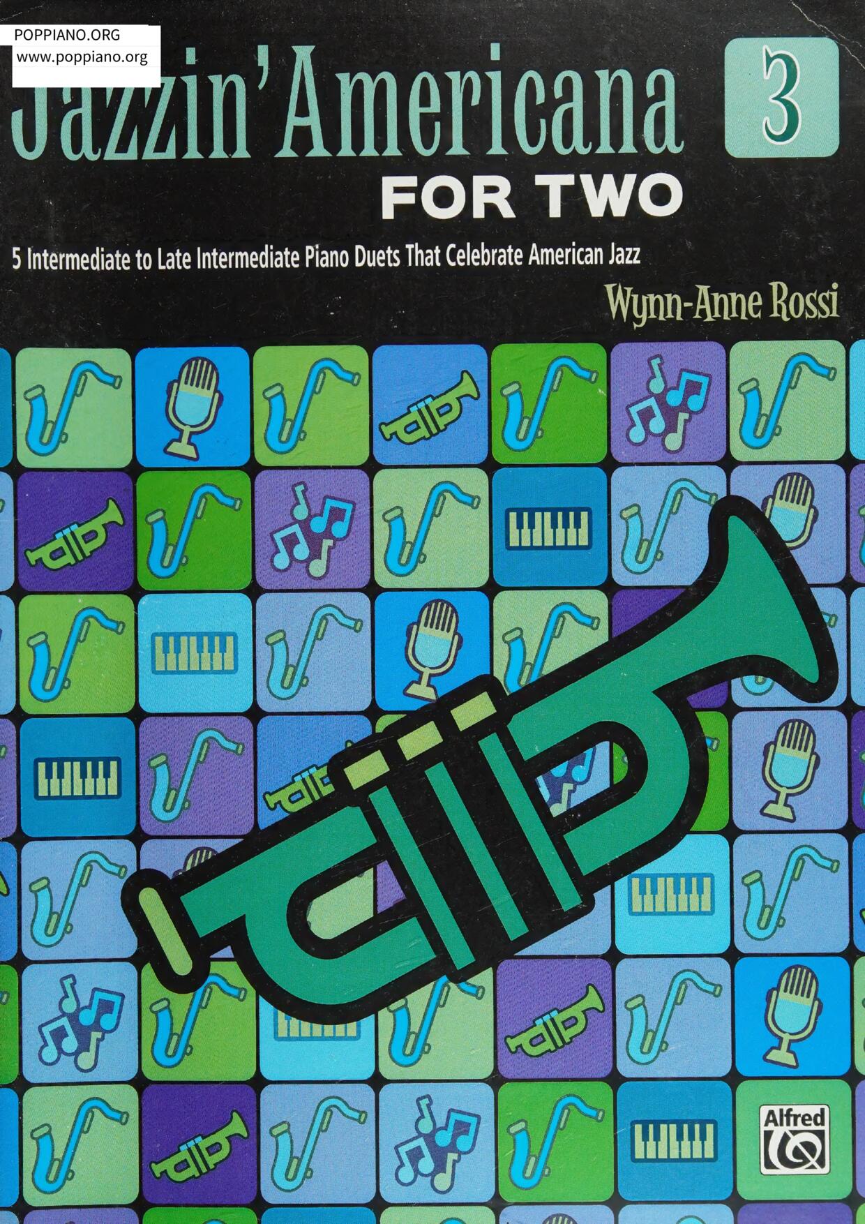 Jazzin' Americana For Two Book 32 Pagesピアノ譜