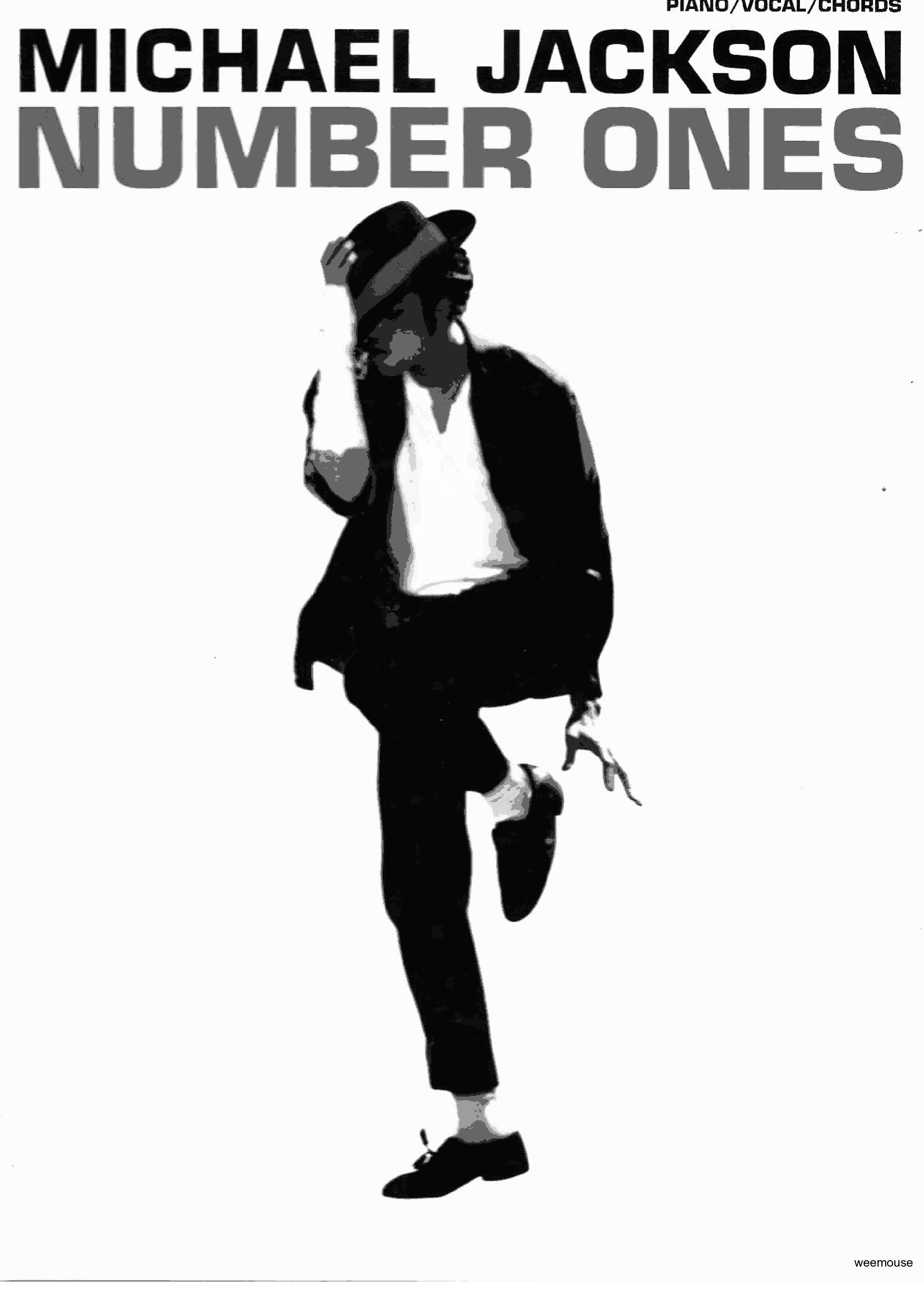 Michael Jackson Number Ones 129 Pagesピアノ譜