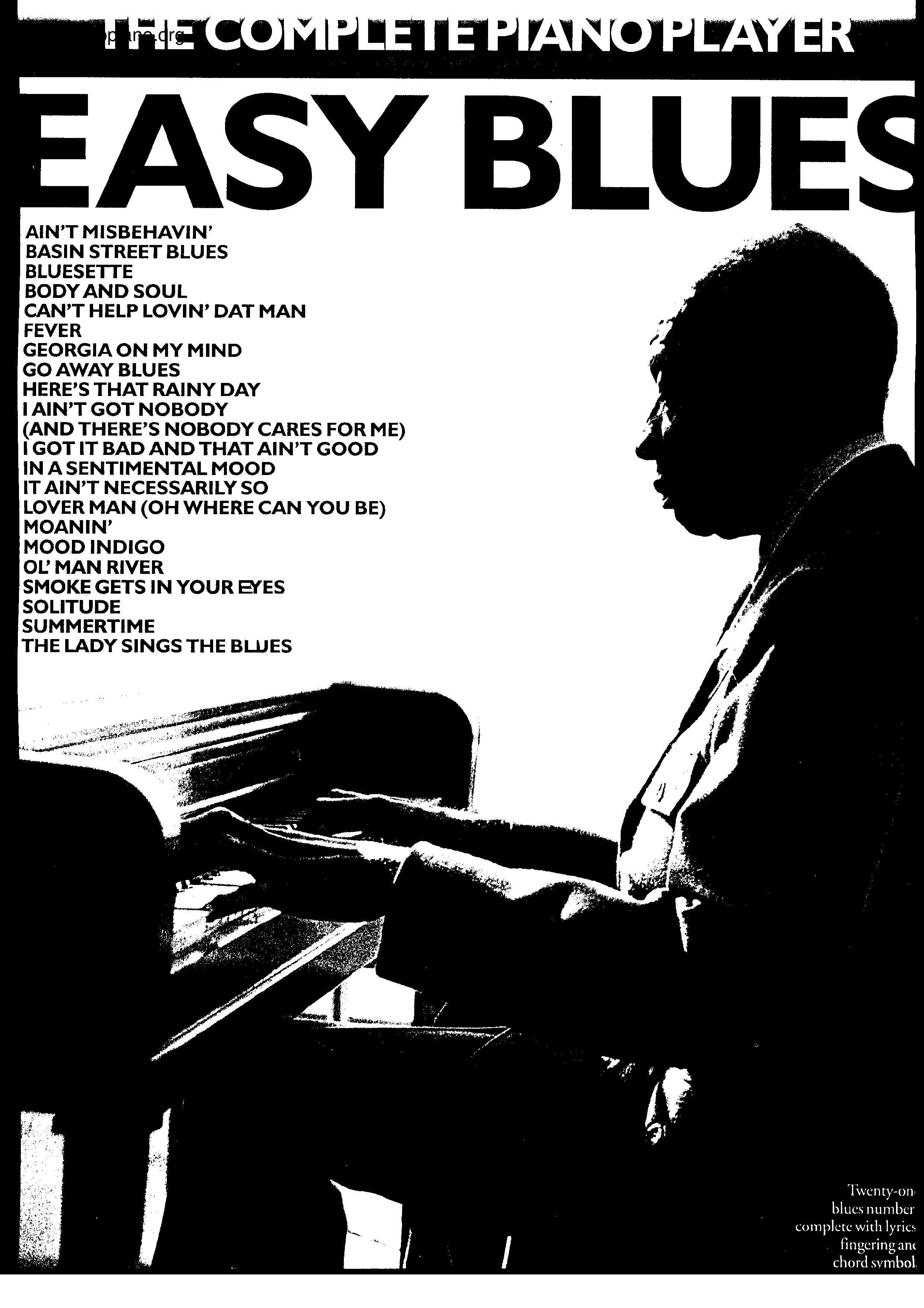 The Complete Piano Player Easy Blues book 47 pagesピアノ譜