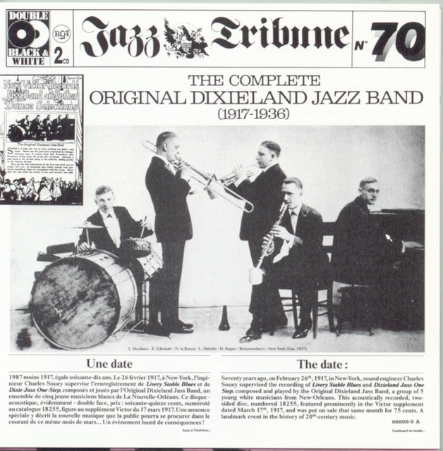 Tiger Rag Original Dixieland Jazz Band