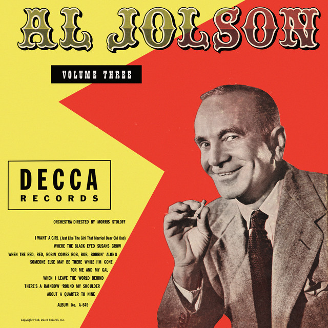 About A Quarter To Nine Al Jolson