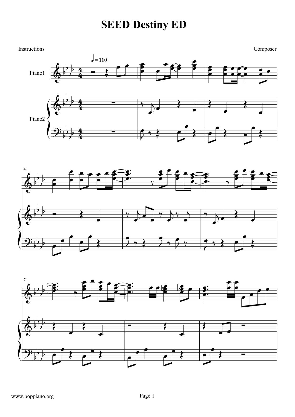 Anime Gundam Seed Reason Sheet Music Pdf 機動戦士ガンダム Reason 楽譜 アニメソング Free Score Download Anime Gundam Seed Reason Sheet Music Pdf 機動戦士ガンダム Reason 楽譜 アニメソング Free Score Download