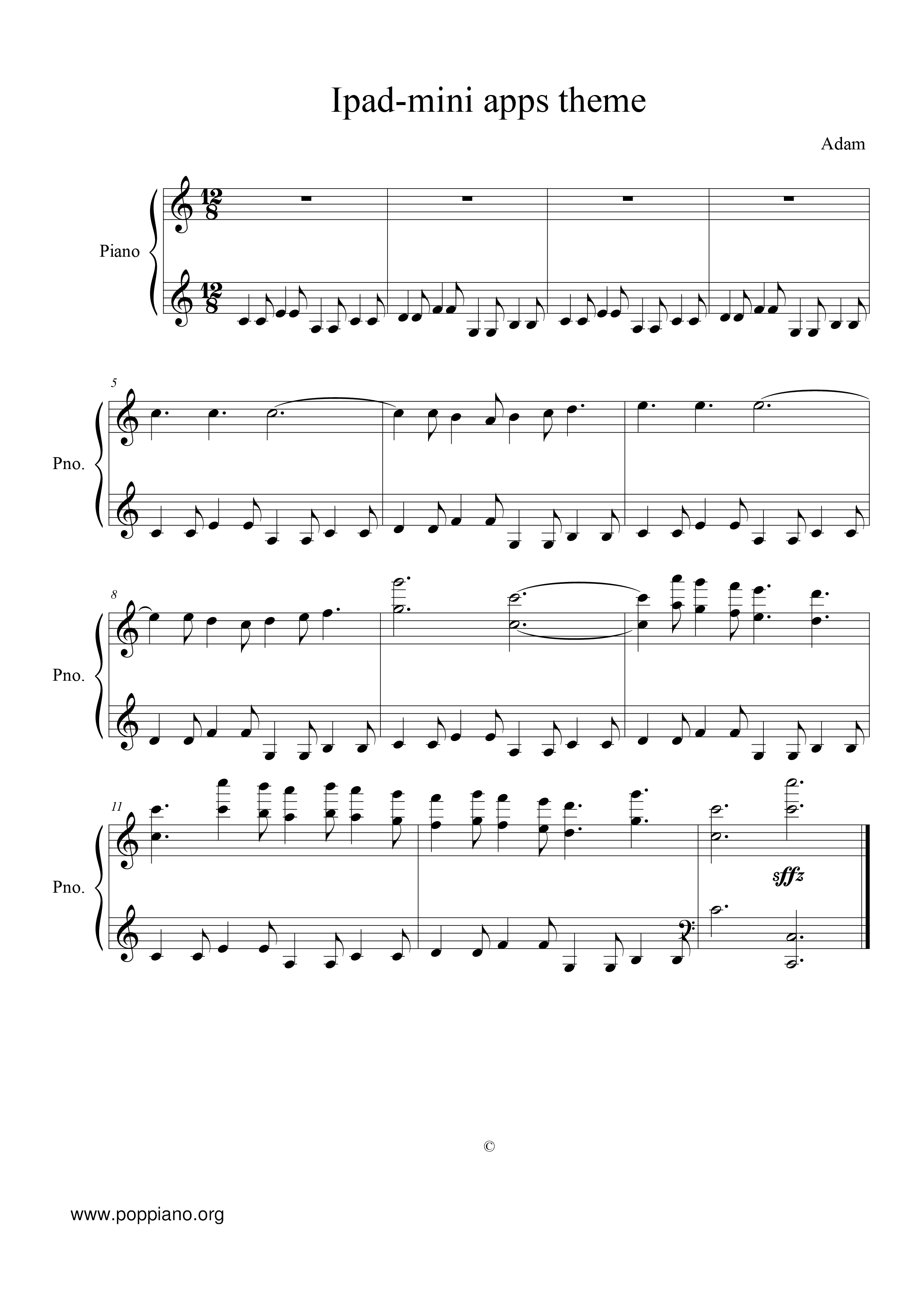 Apple Ipad Mini Apps Theme Song Rhythm Sdit Version ピアノ譜pdf 香港ポップピアノ協会 無料pdf楽譜ダウンロード Gakufu Apple Ipad Mini Apps Theme Song Rhythm Sdit Version ピアノ譜pdf 香港ポップピアノ協会 無料pdf楽譜ダウンロード Gakufu