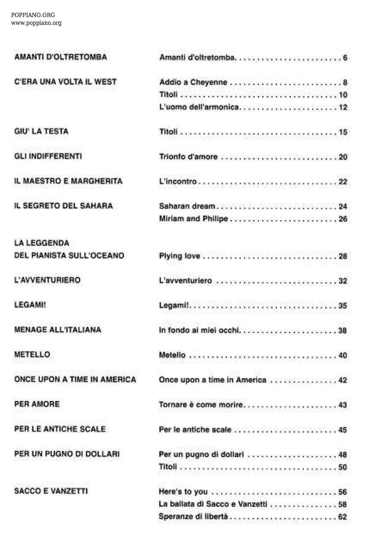 Soundtrack Collection book 61 pages琴譜