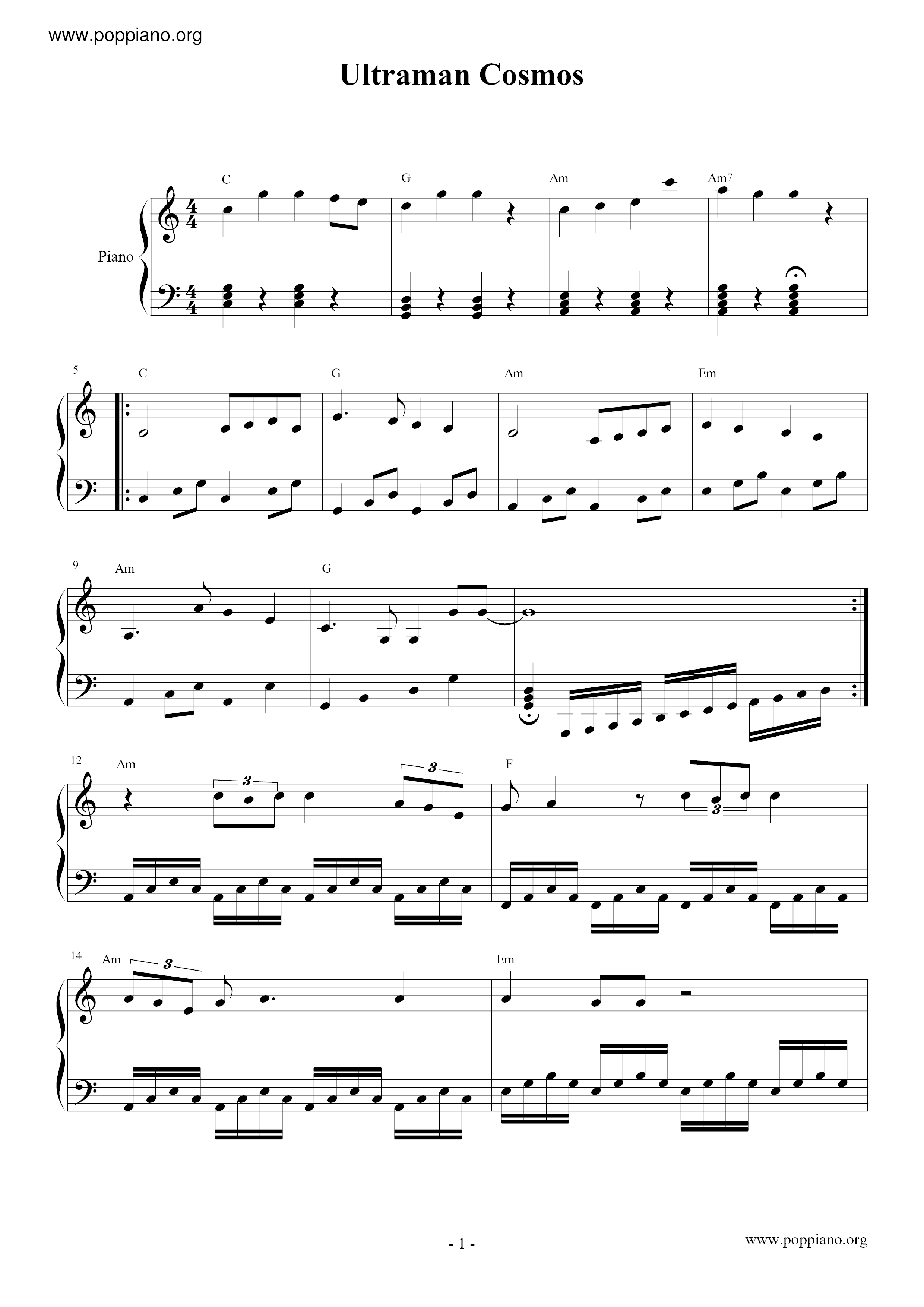 Project Dmm Ultraman Cosmos ピアノ譜pdf 香港ポップピアノ協会 無料pdf楽譜ダウンロード Gakufu Project Dmm Ultraman Cosmos ピアノ譜pdf 香港ポップピアノ協会 無料pdf楽譜ダウンロード Gakufu