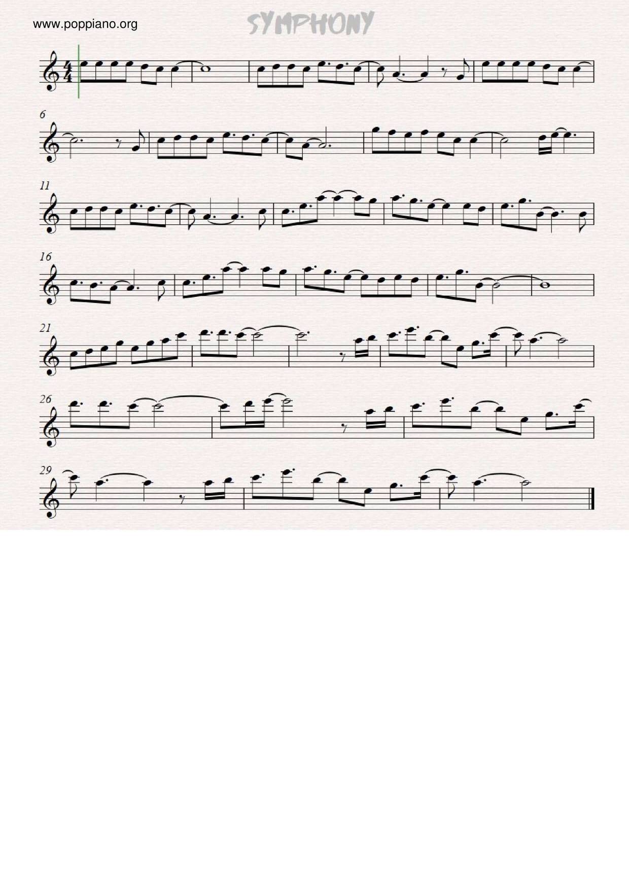Cleam Bendit Symphony Violin Score Pdf Free Score Download