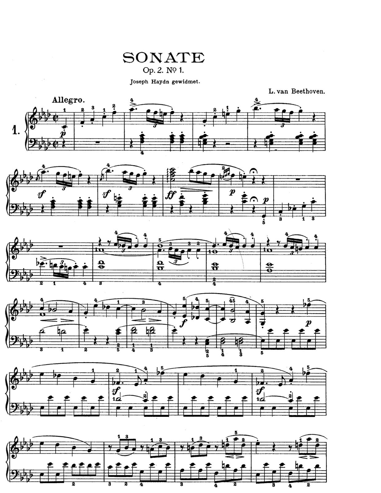 Beethoven Sonatine F Dur Pdf BEETHOVEN COMPLETE PIANO SONATAS LHAHG