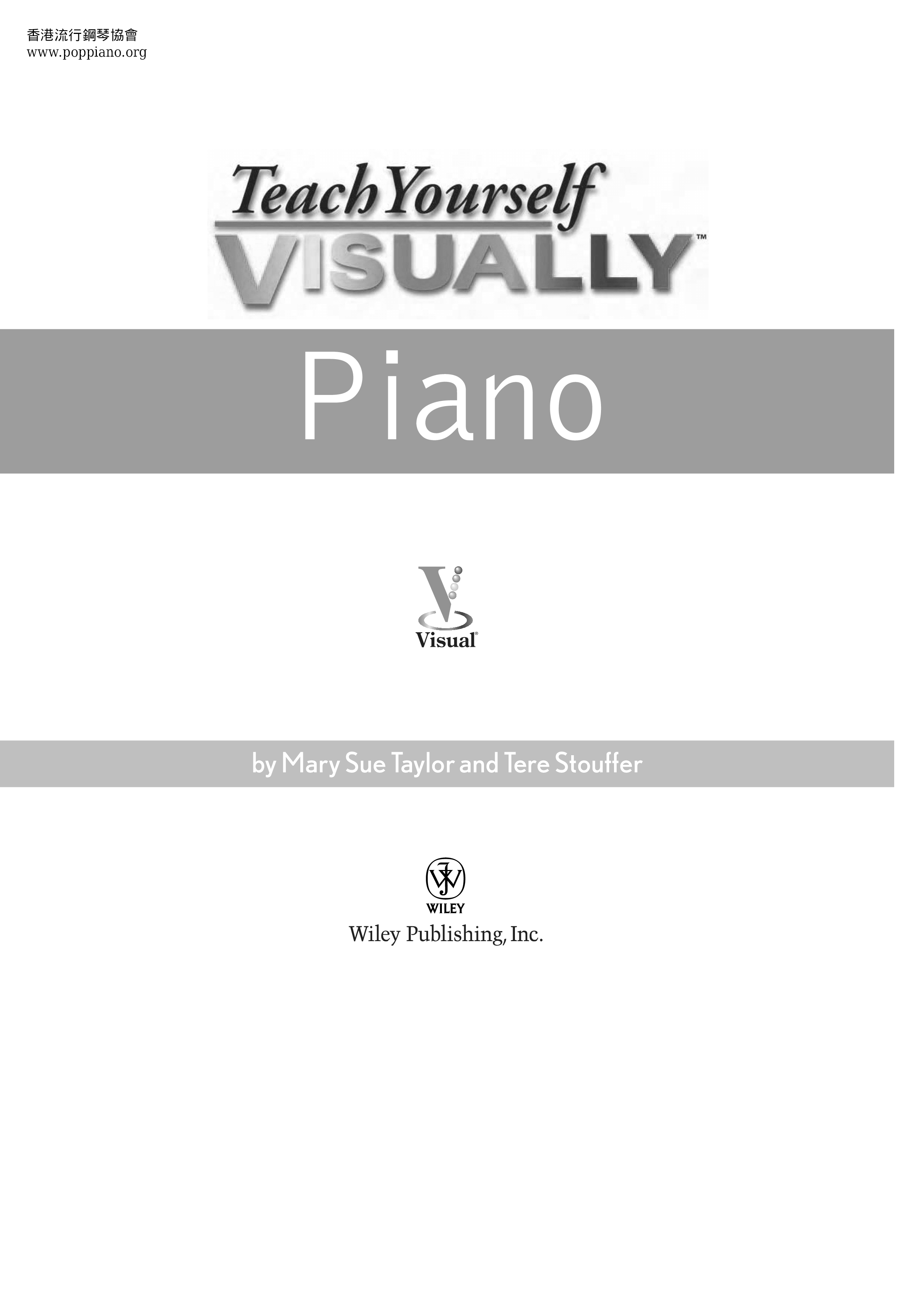 BookTeach Yourself Visually Piano Sheet Music pdf, Free Score Download ★