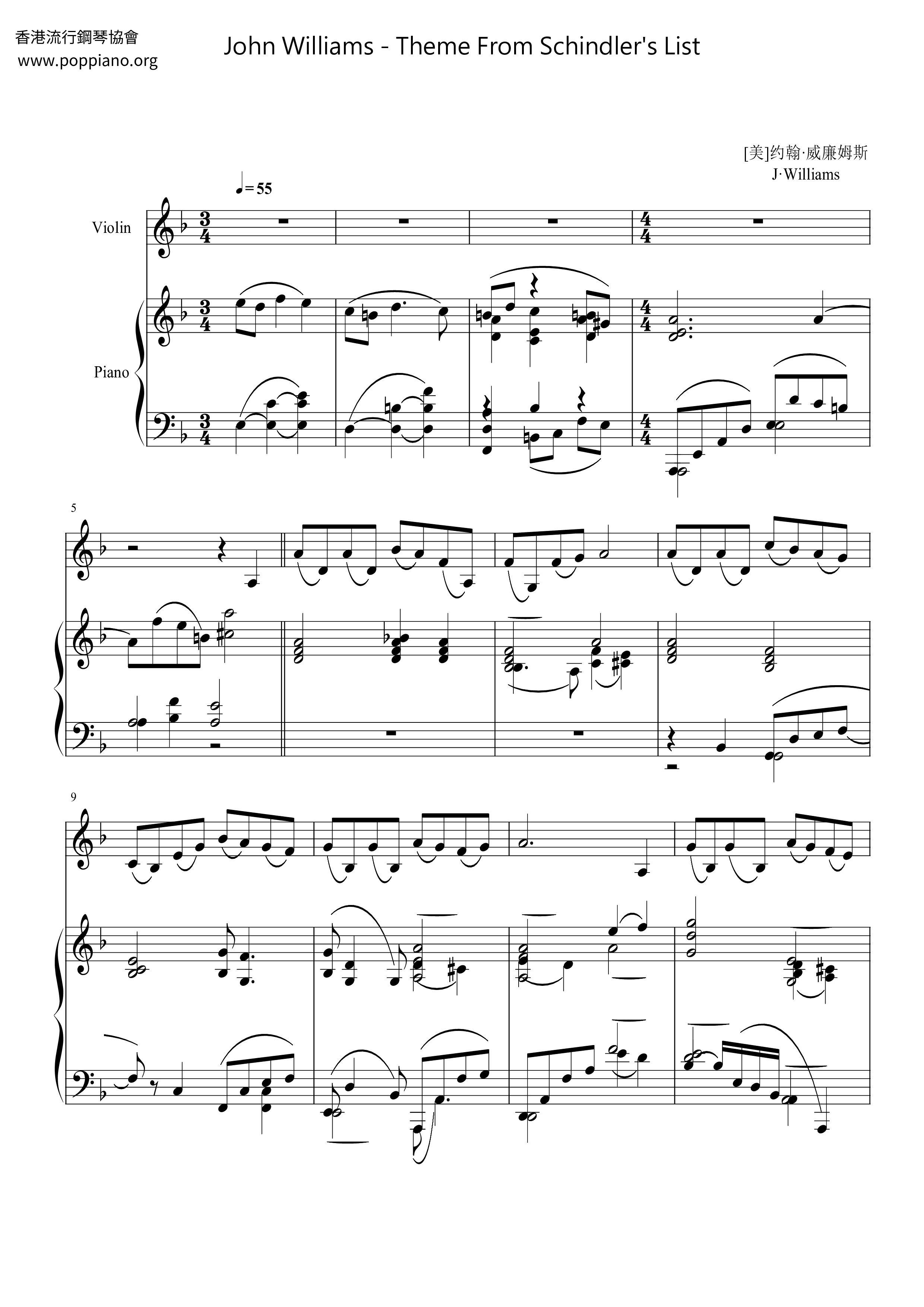john-williams-theme-from-schindler-s-list-sheet-music-pdf