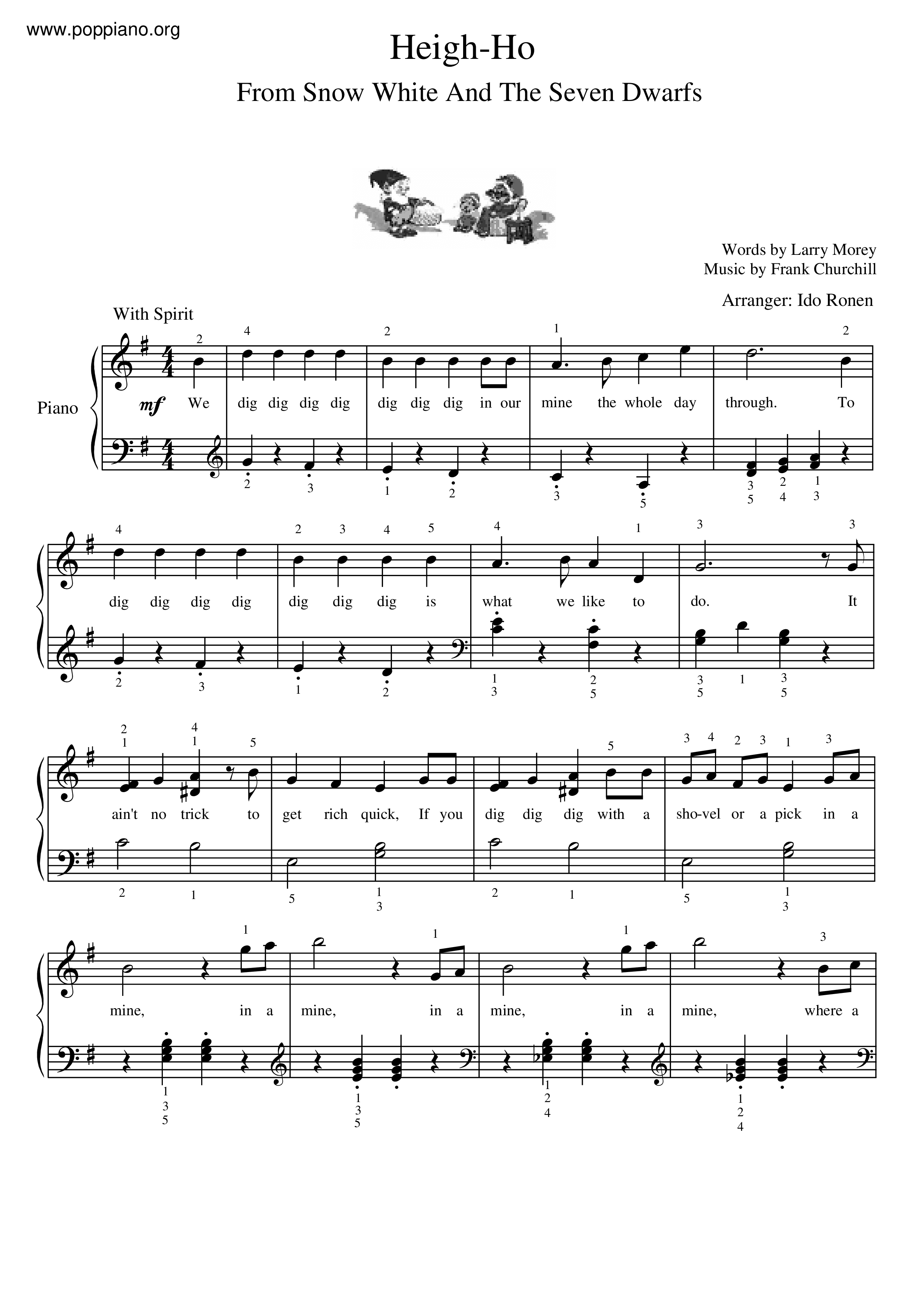 Ho Ho Hey Tab Sheet Di