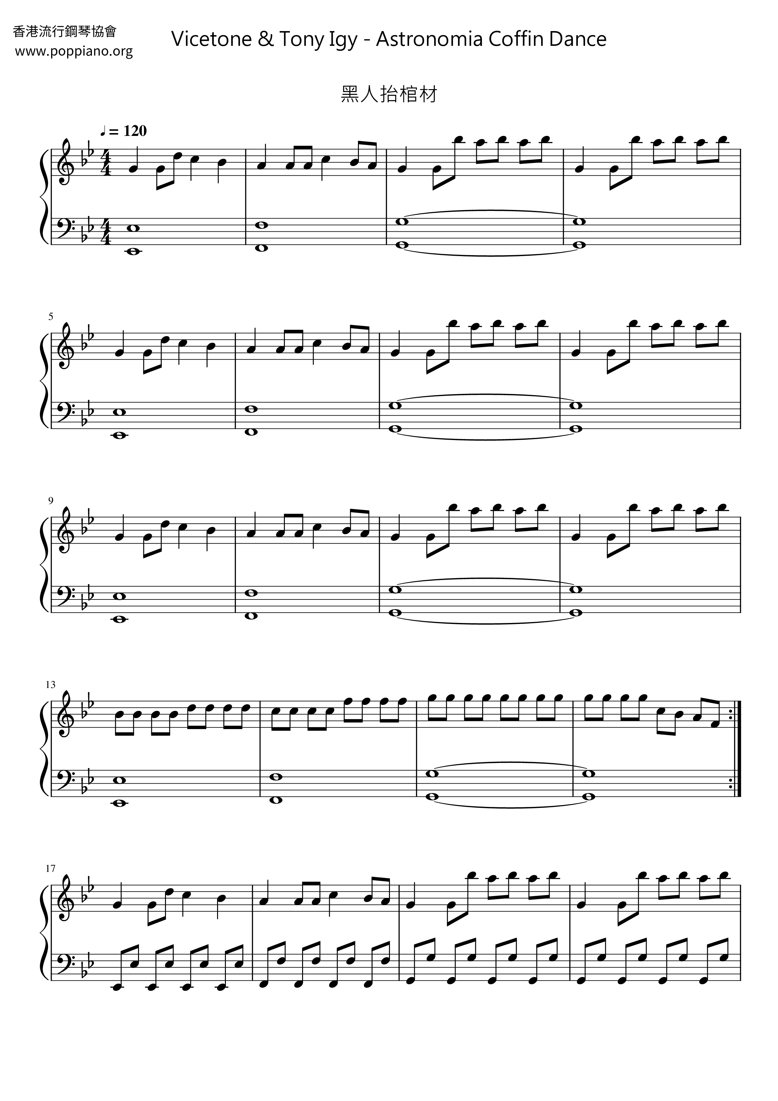 Vicetone Tony Igy Astronomia Coffin Dance pdf 