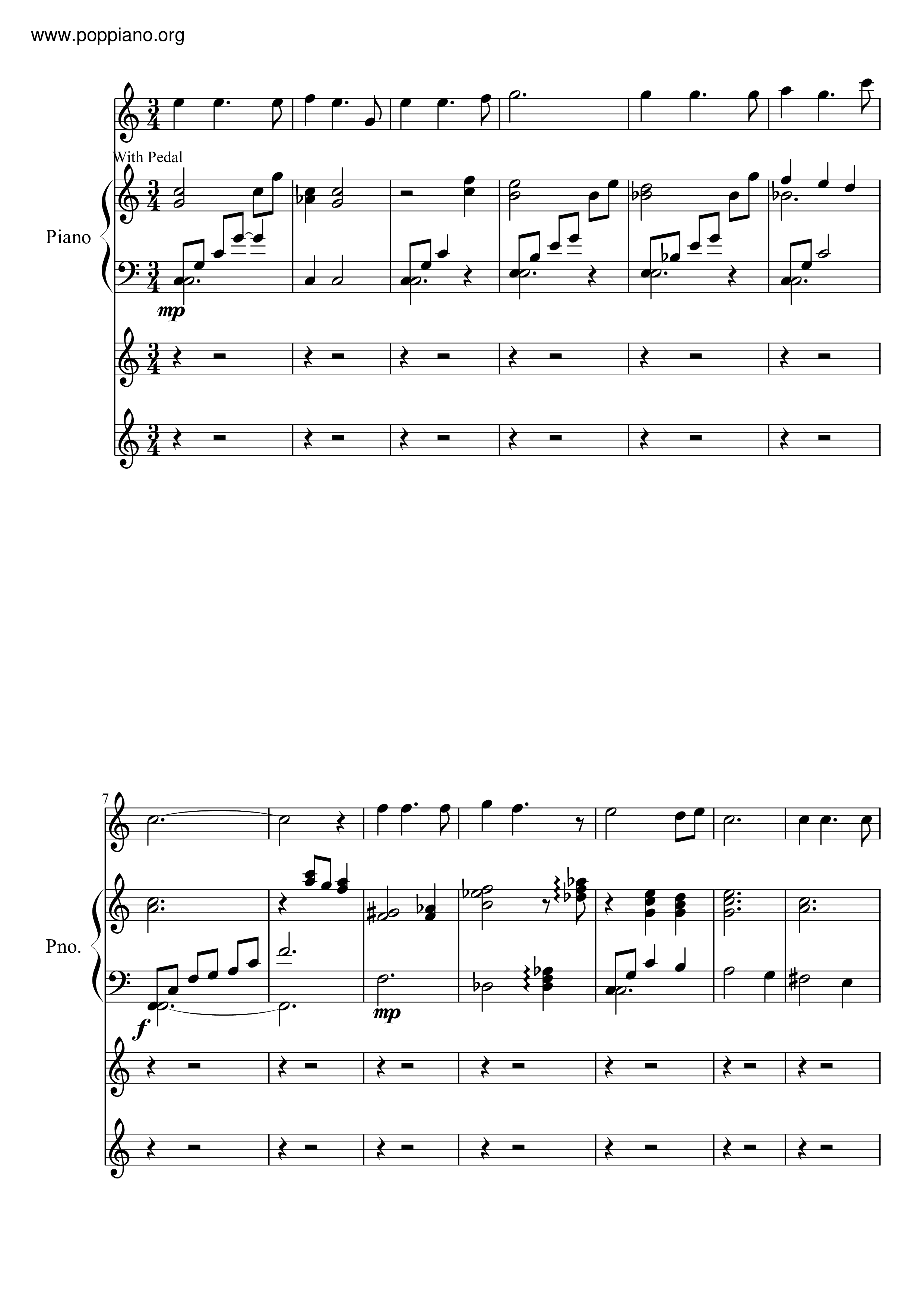 Yuna's Determination琴譜