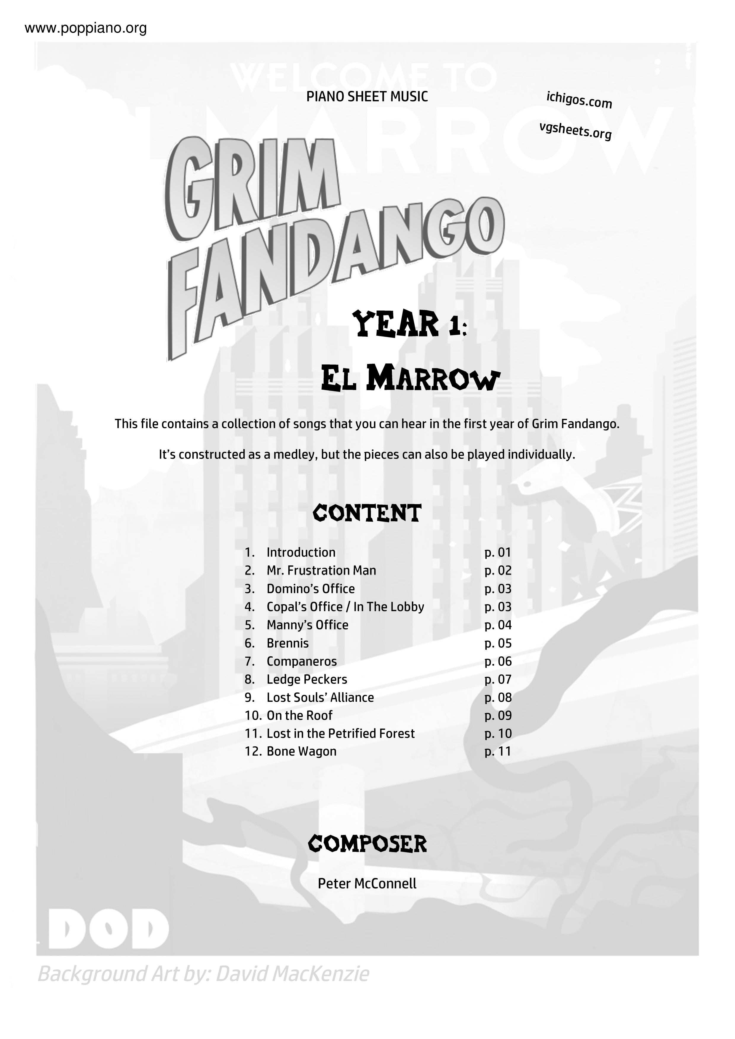 Year 1: El Marrow琴譜