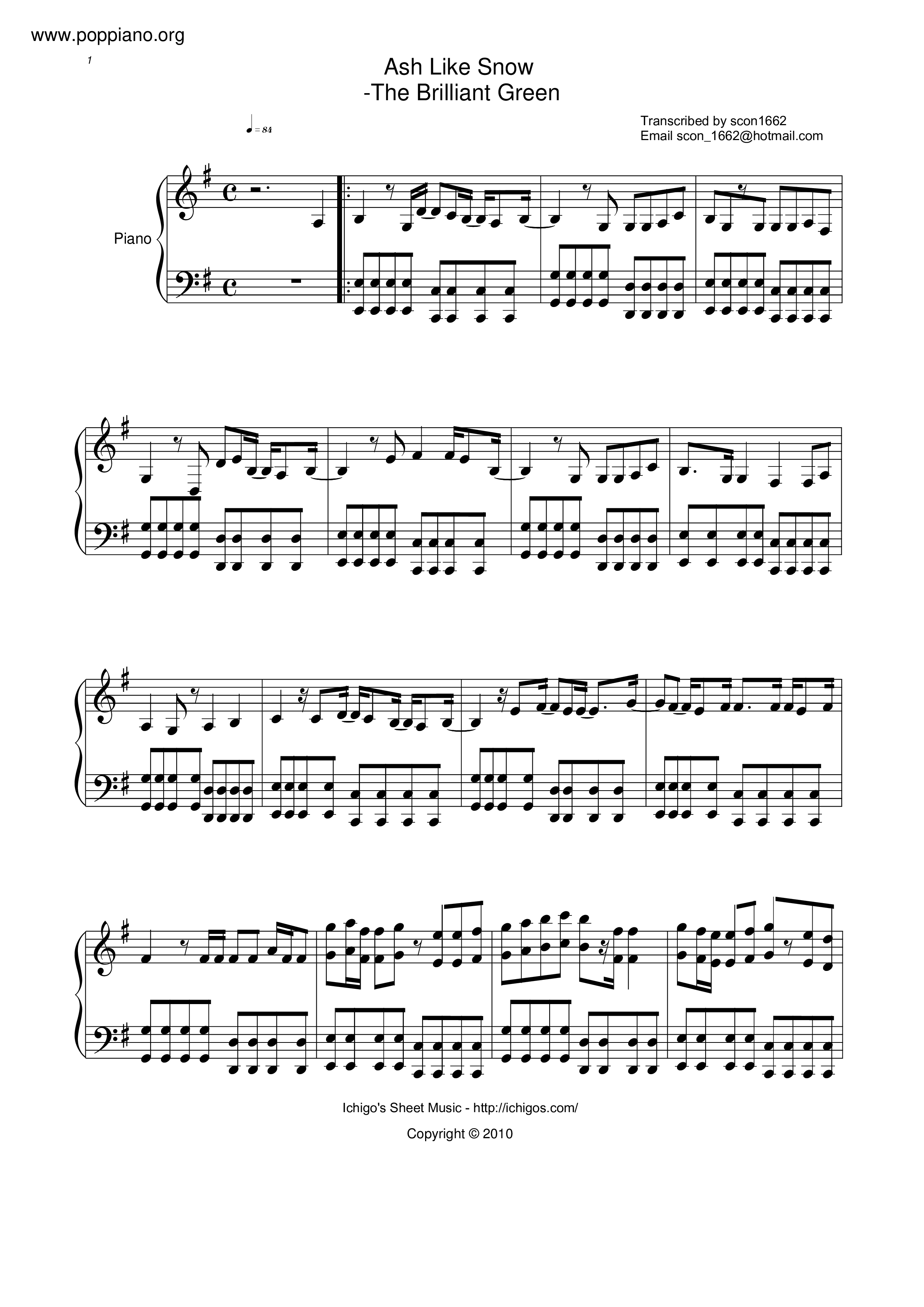 Gundam 00 Ash Like Snow Sheet Music Pdf Free Score Download Gundam 00 Ash Like Snow Sheet Music Pdf Free Score Download