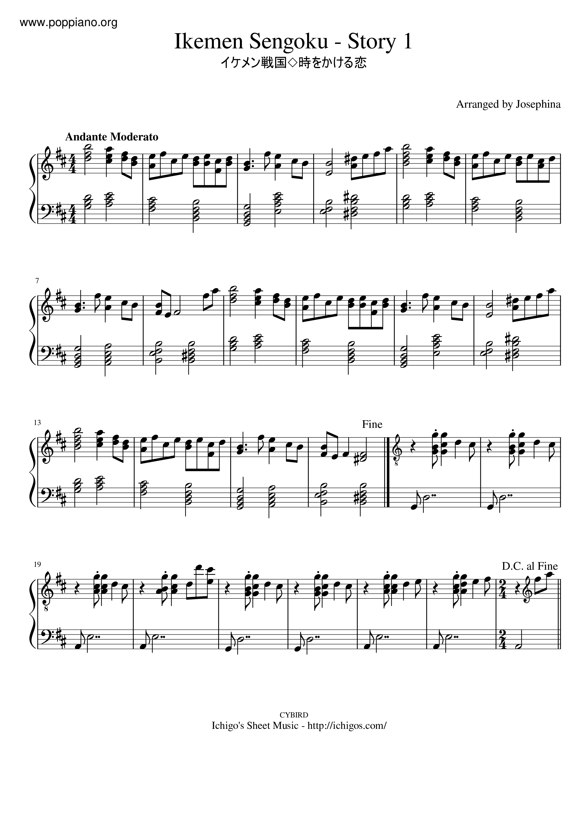Story 1琴譜