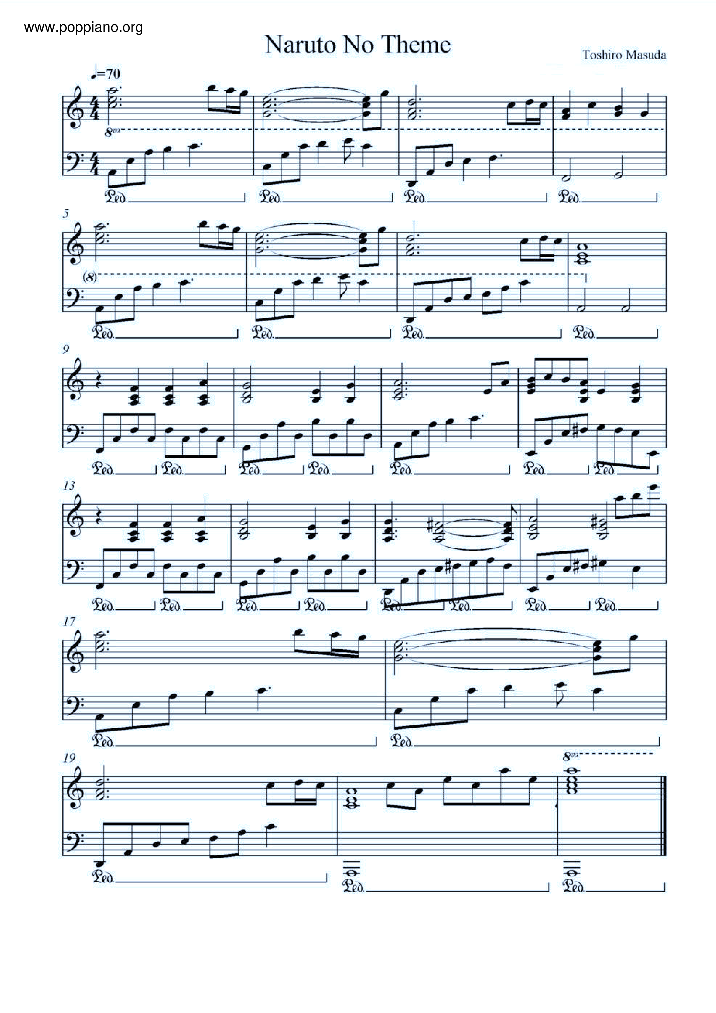 Naruto ナルト Naruto No Theme ピアノ譜pdf 香港ポップピアノ協会 無料pdf楽譜ダウンロード Gakufu Naruto ナルト Naruto No Theme ピアノ譜pdf 香港ポップピアノ協会 無料pdf楽譜ダウンロード Gakufu