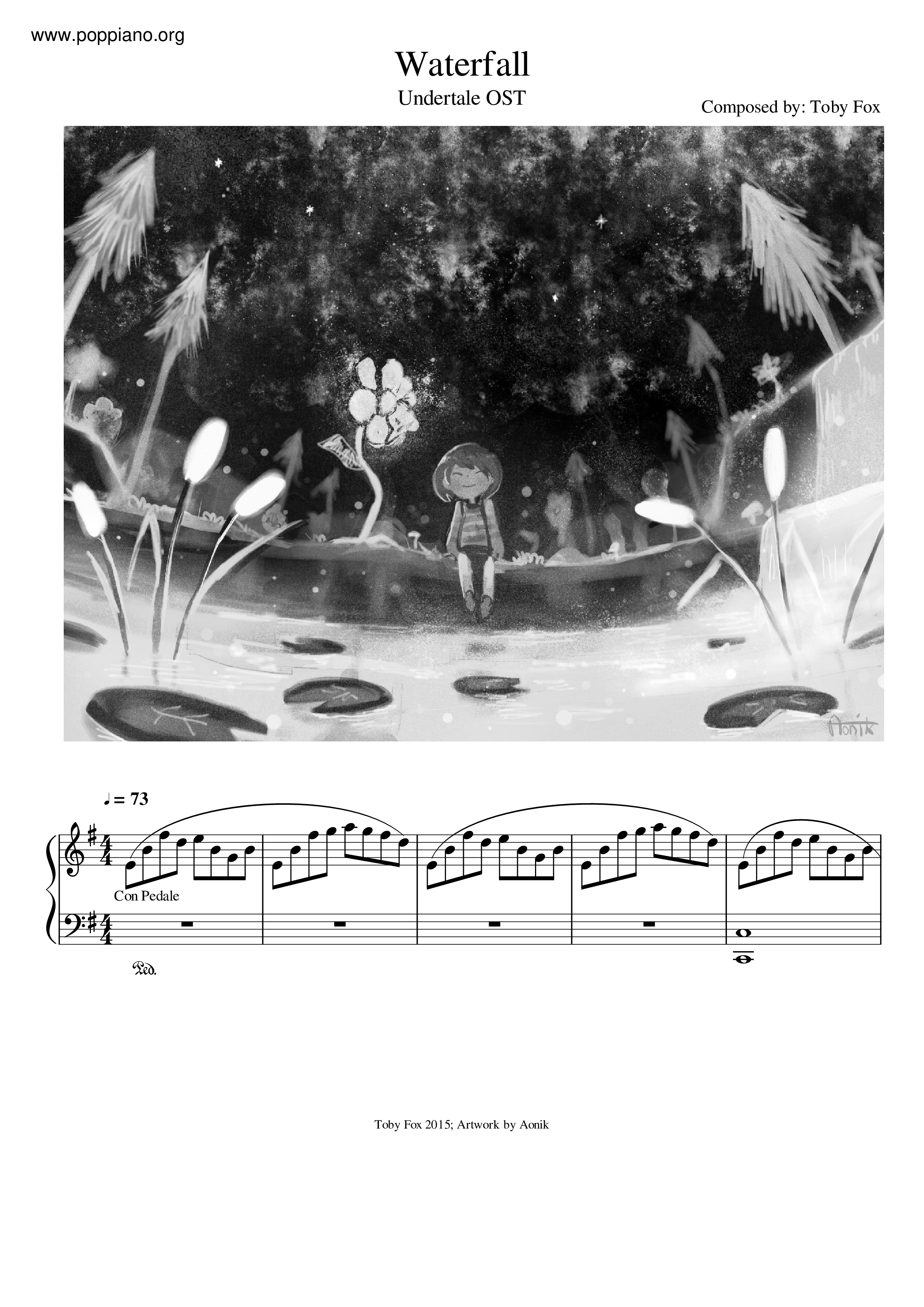 Undertale Waterfall ピアノ譜pdf 香港ポップピアノ協会 無料pdf楽譜ダウンロード Gakufu Undertale Waterfall ピアノ譜pdf 香港ポップピアノ協会 無料pdf楽譜ダウンロード Gakufu