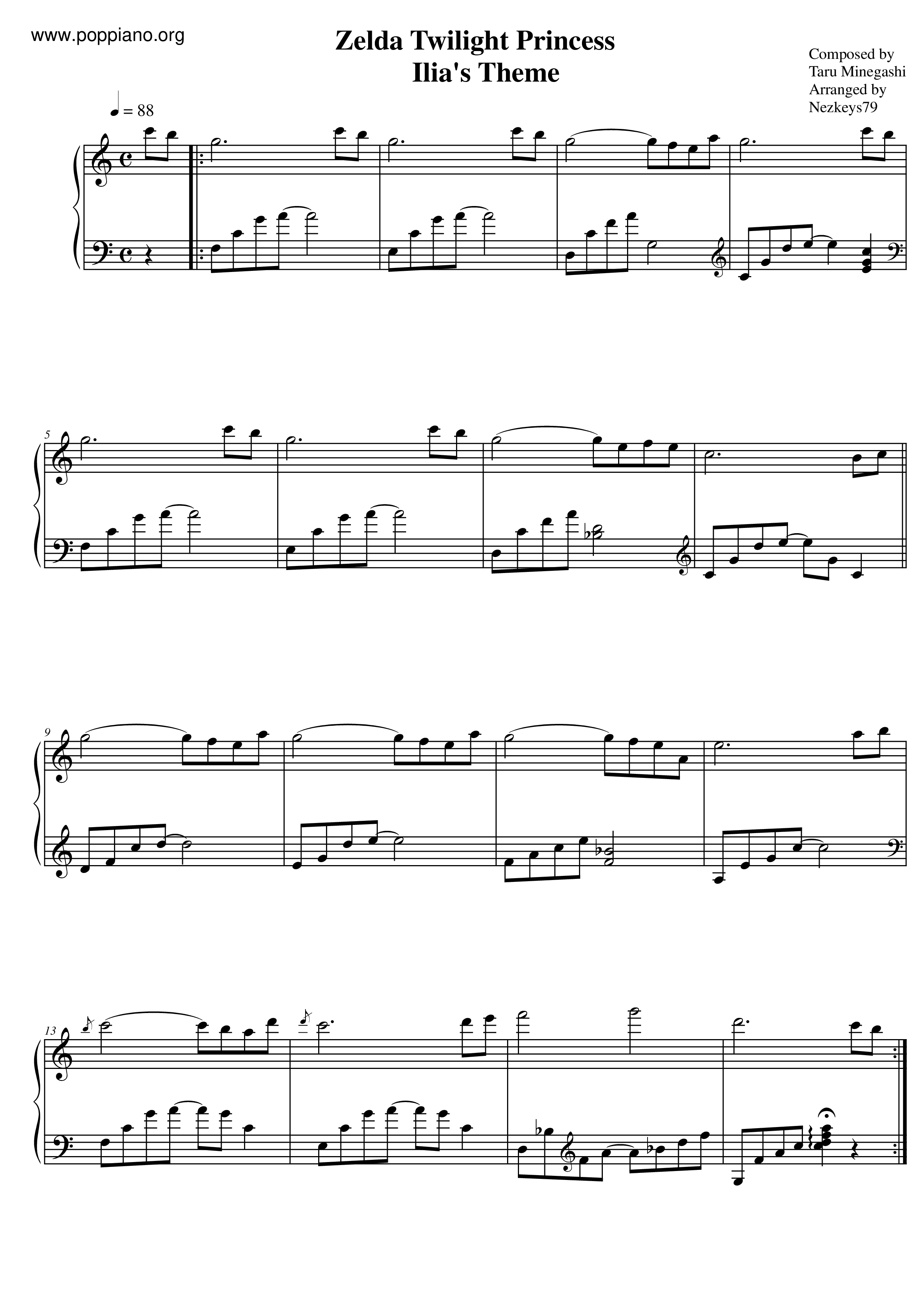 ゼルダの伝説 トワイライトプリンセス Ilias Theme ピアノ譜pdf 香港ポップピアノ協会 無料pdf楽譜ダウンロード Gakufu ゼルダの伝説 トワイライトプリンセス Ilias Theme ピアノ譜pdf 香港ポップピアノ協会 無料pdf楽譜ダウンロード Gakufu