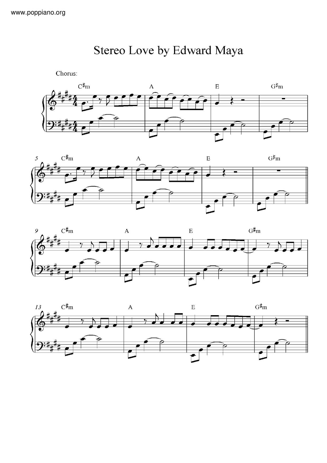 Retaliate teacher Made a contract ☆ Edward Maya-Stereo Love Sheet Music pdf, - Free Score Download ☆ Retaliate teacher Made a contract ☆ Edward Maya-Stereo Love Sheet Music pdf, - Free Score Download ☆