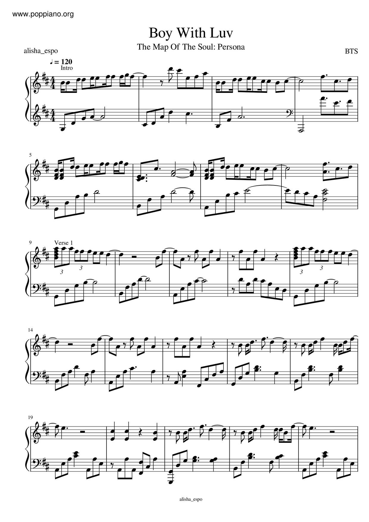 Boy With Luvall Versions Sheet Music Piano Score Free Pdf Download Hk Pop Piano Academy Boy With Luvall Versions Sheet Music Piano Score Free Pdf Download Hk Pop Piano Academy