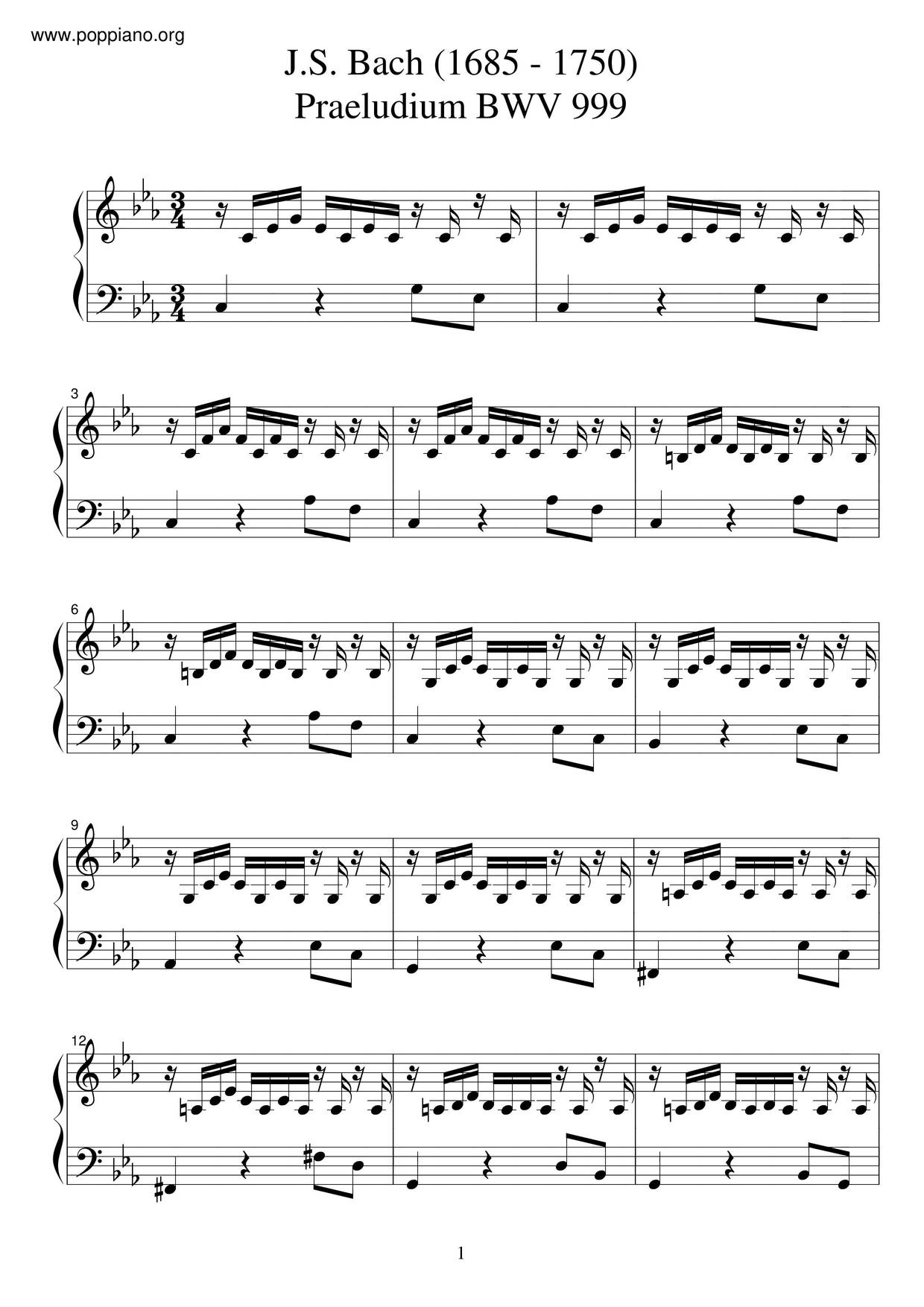 acerca de Mago Fusión ☆ Prelude In C Minor, BWV 999 | Sheet Music | Piano Score Free PDF Download | HK Pop Piano Academy acerca de Mago Fusión ☆ Prelude In C Minor, BWV 999 | Sheet Music | Piano Score Free PDF Download | HK Pop Piano Academy