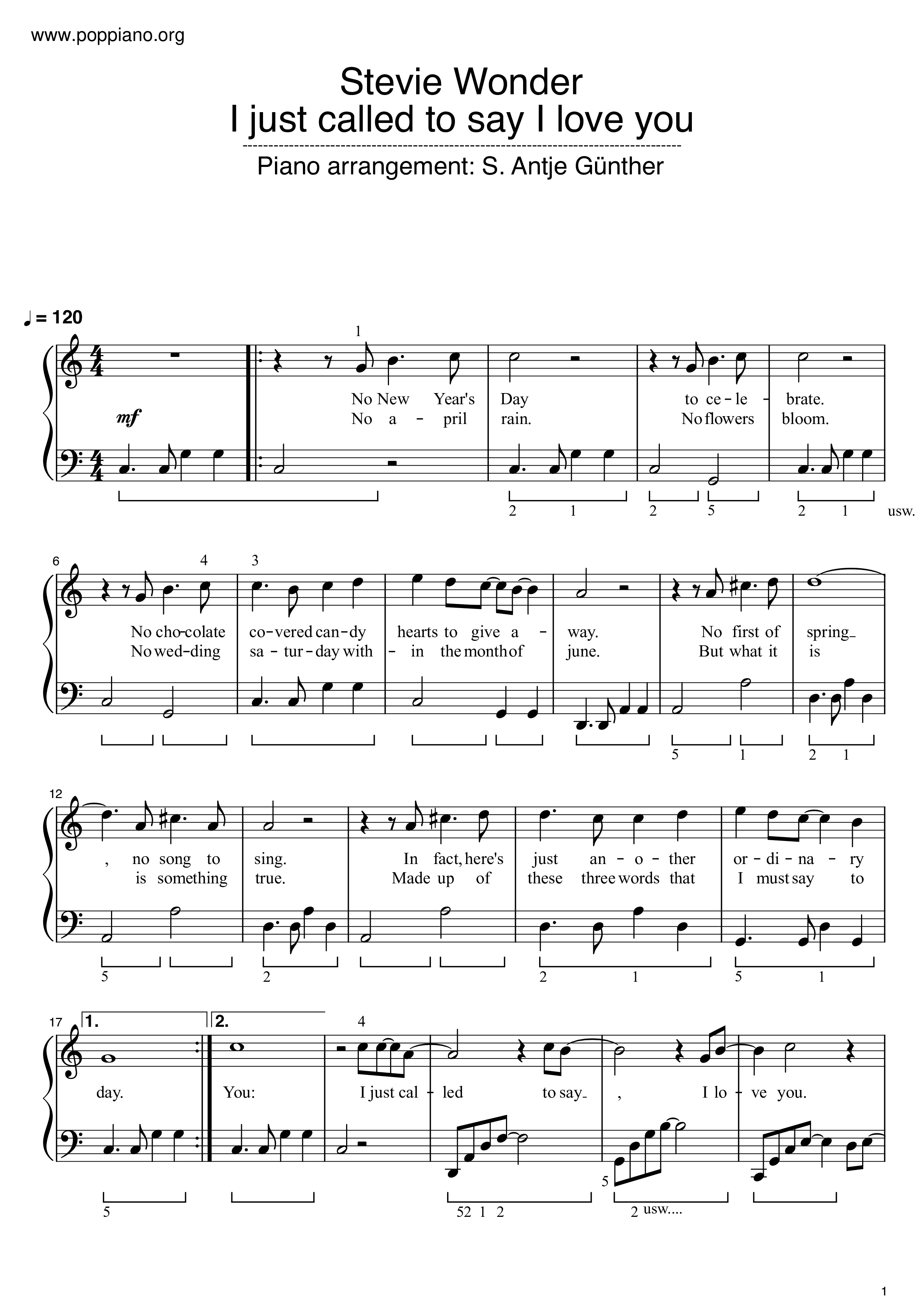 Stevie Wonder I Just Called To Say I Love You pdf stevie-wonder-i-just-called-to-say-i-love-you-pdf