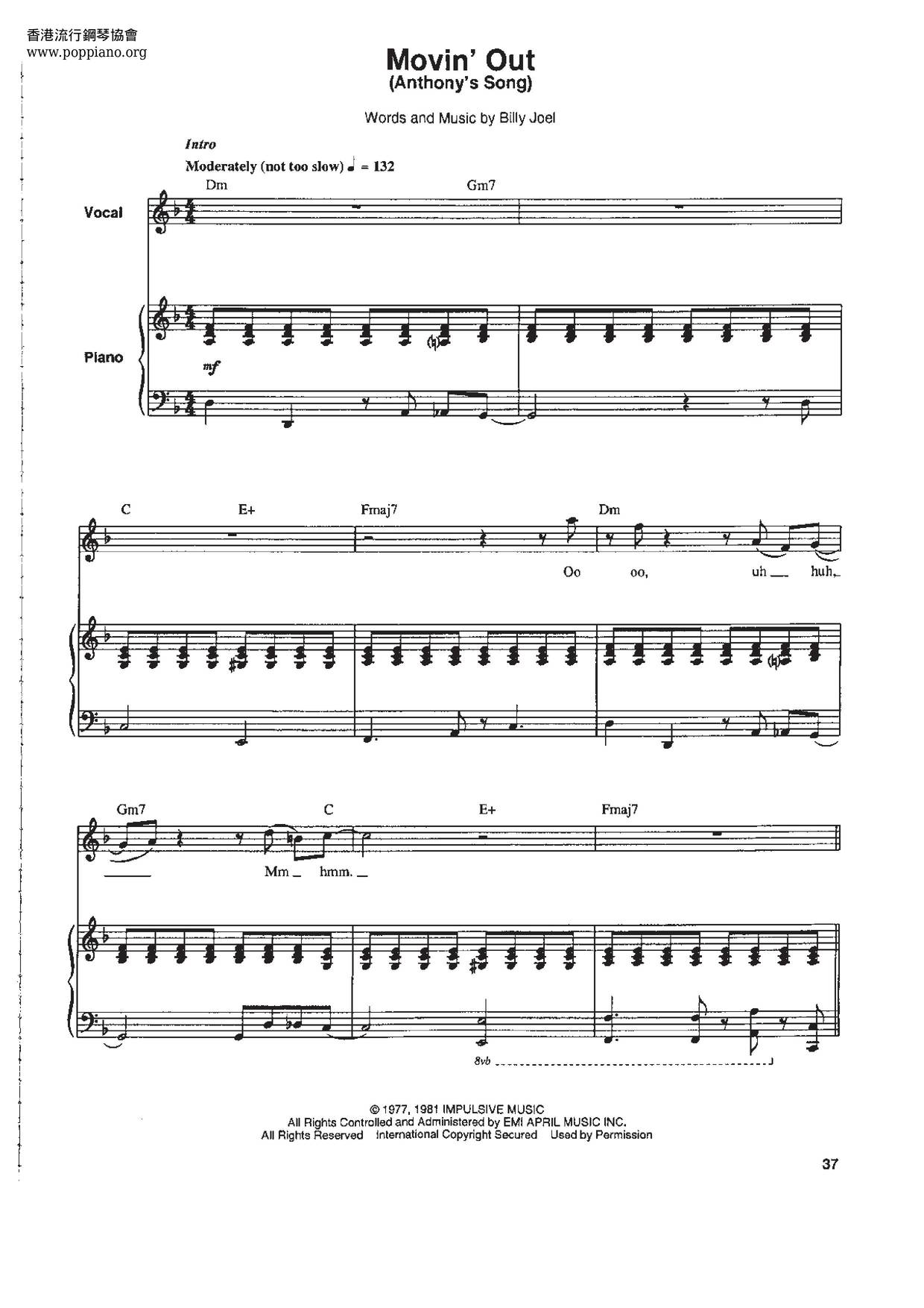 Billy Joel Movin Out Sheet Music Pdf Free Score Download billy-joel-movin-out-sheet-music-pdf-free-score-download