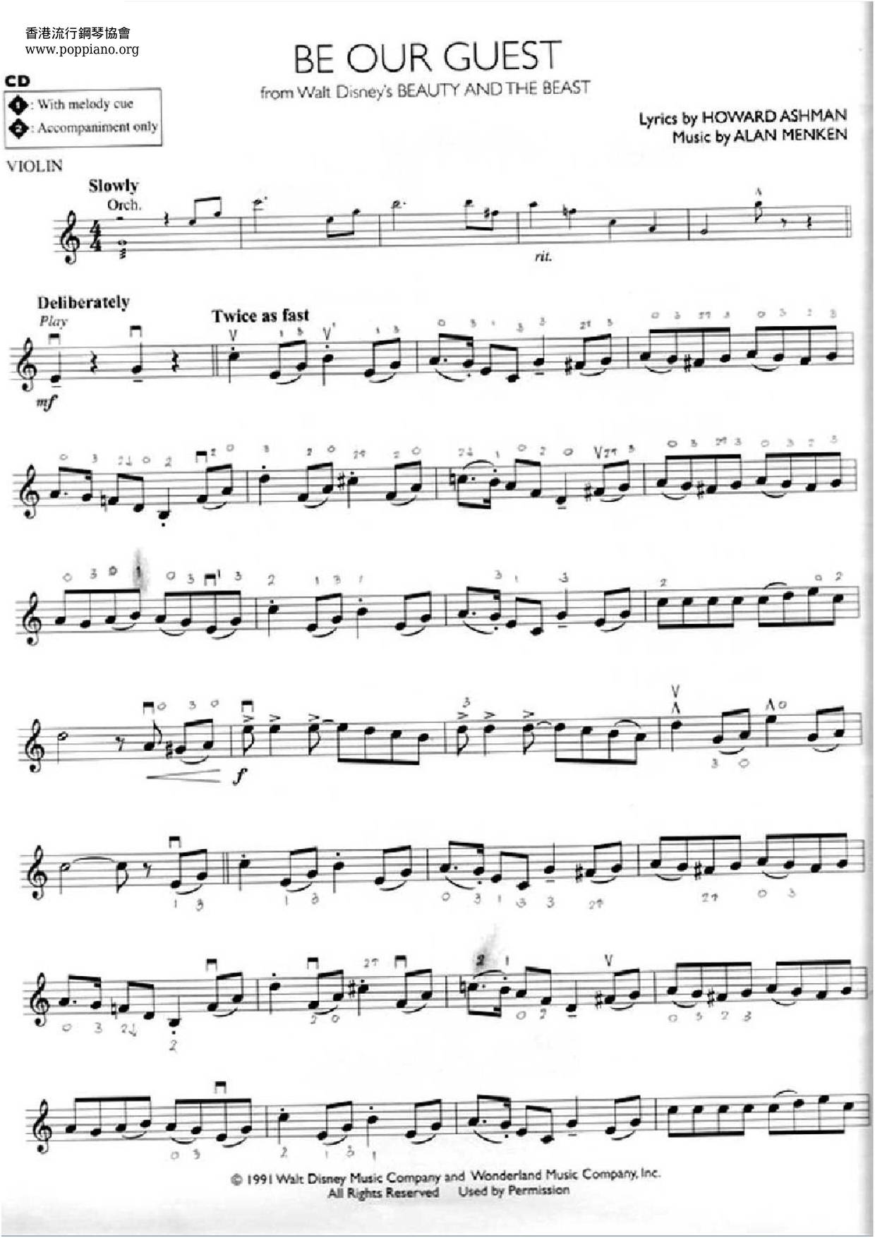 movie-soundtrack-beauty-and-the-beast-be-our-guest-violin-score-pdf