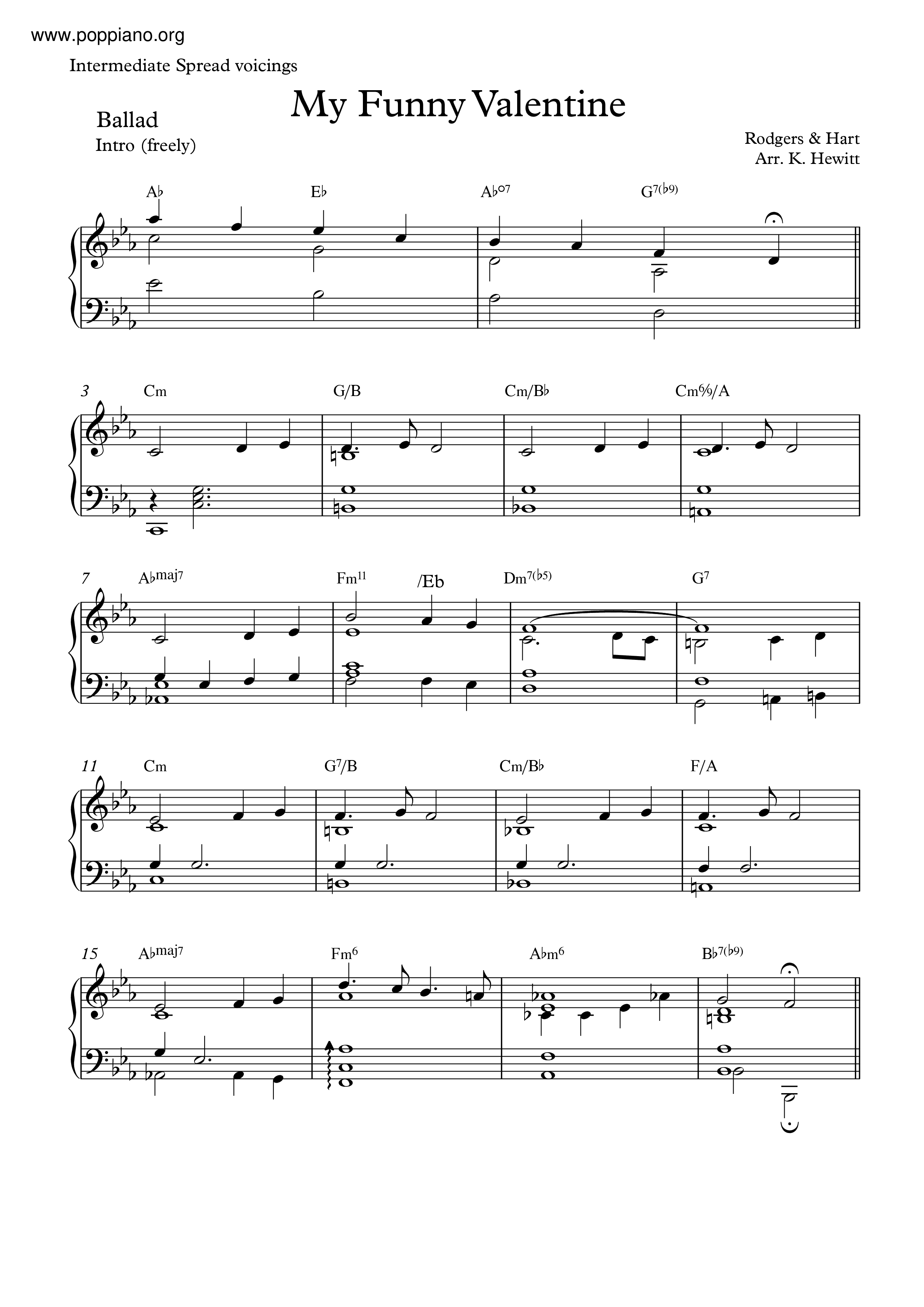 ☆ Frank Sinatra-My Funny Valentine Sheet Music pdf, - Free Score Download ☆ ☆ Frank Sinatra-My Funny Valentine Sheet Music pdf, - Free Score Download ☆