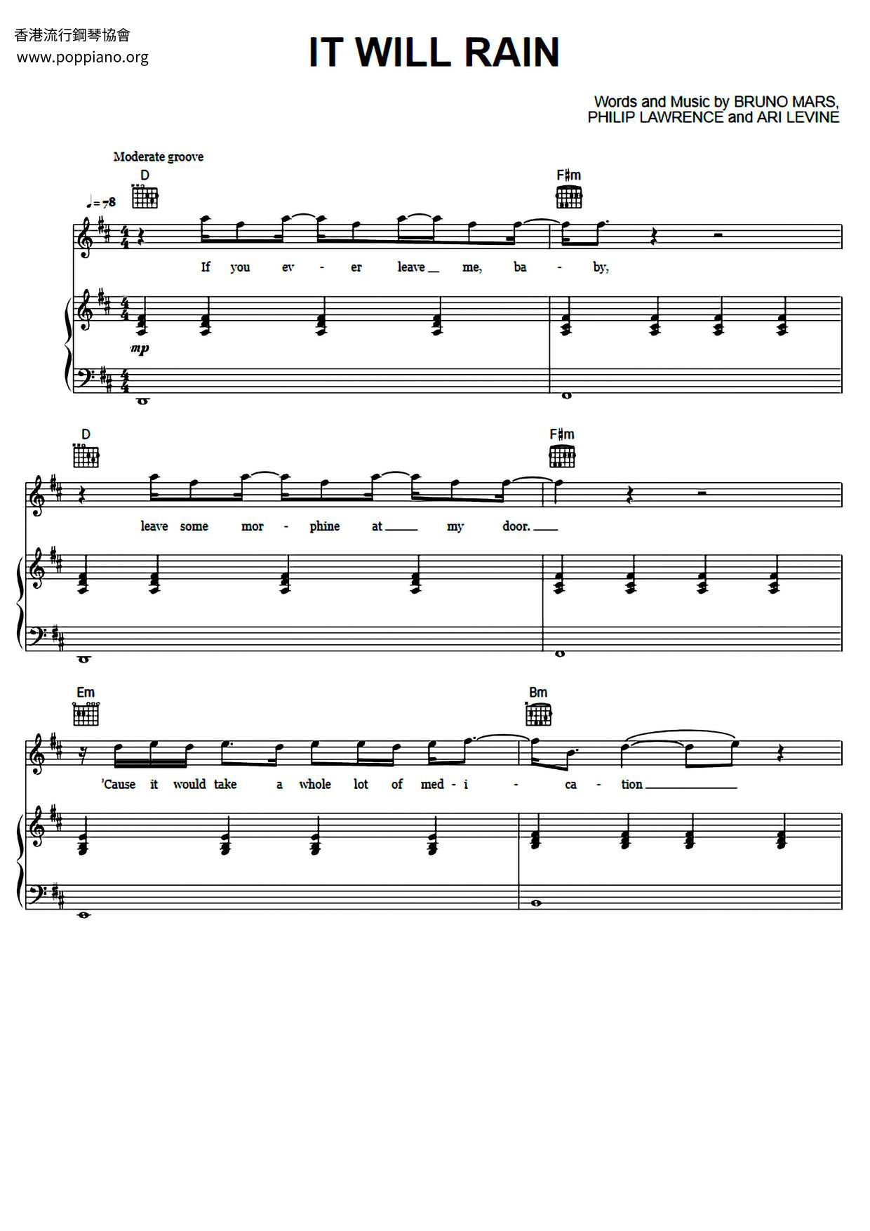 The Unexpected Truth Behind Bruno Mars' "It Will Rain" Lyrics - mjzwex2