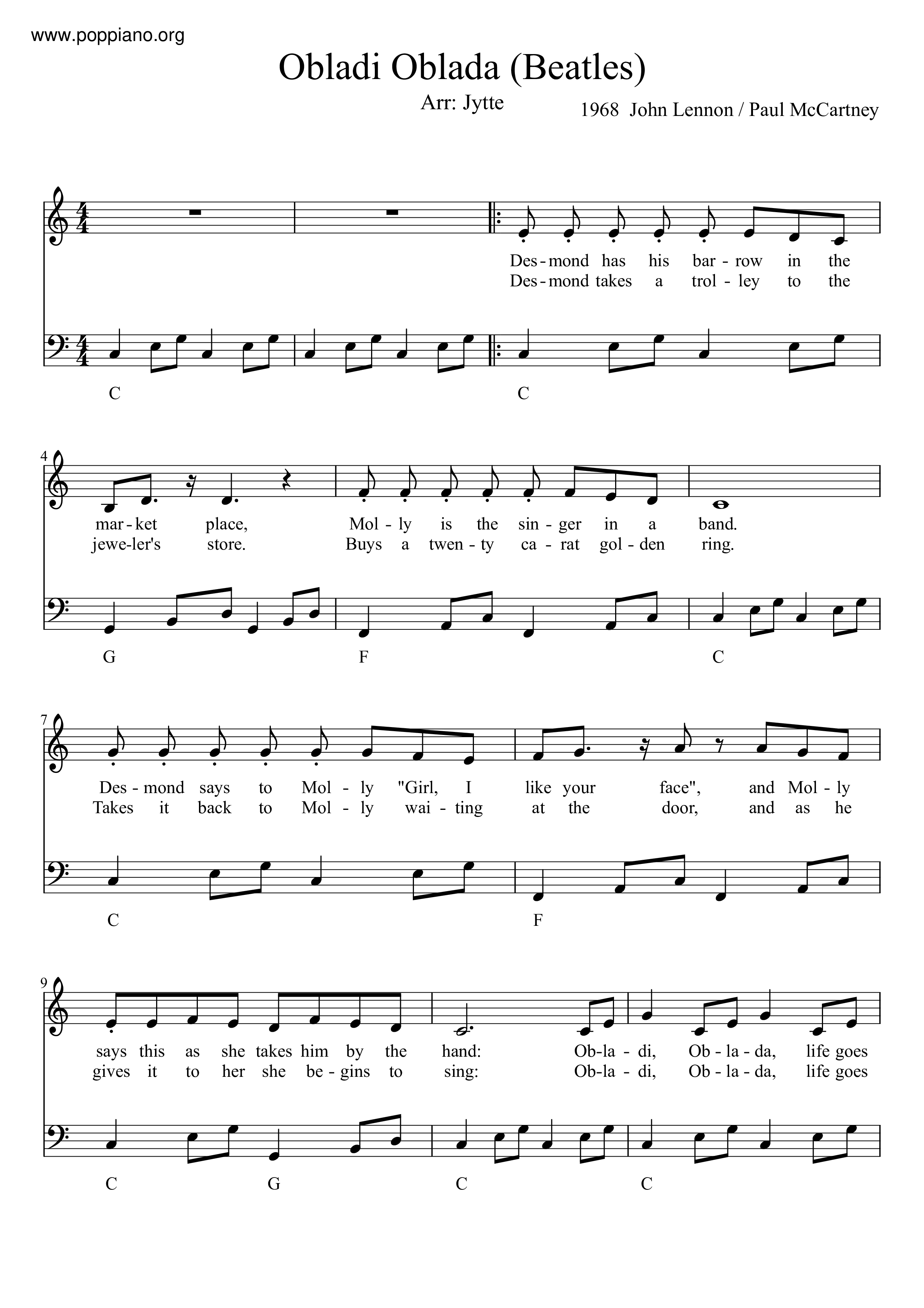 the-beatles-ob-la-di-ob-la-da-pdf-pdf-gakufu