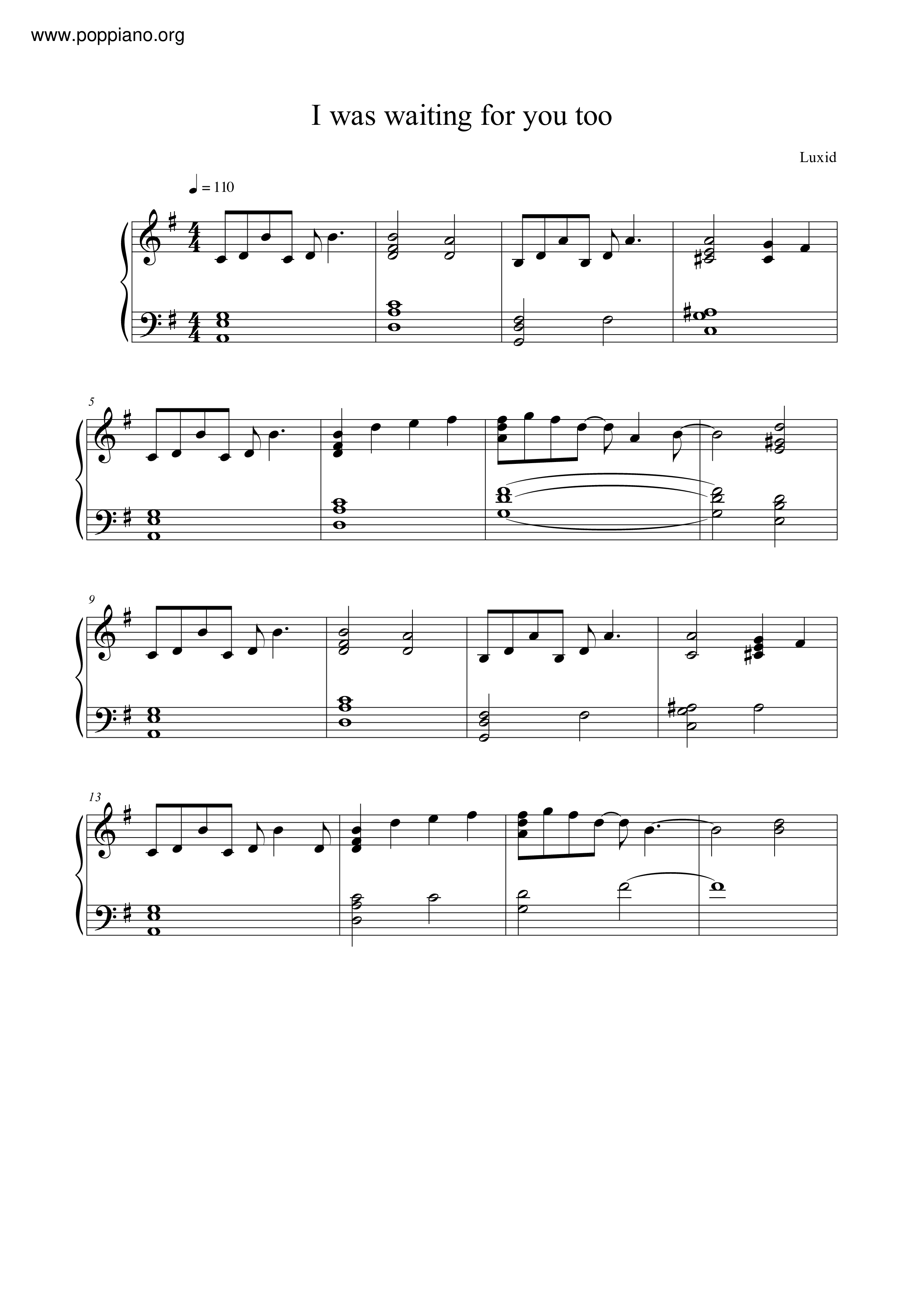 Elliot Yamin -Wait For You Sheet Music pdf, - Free Score Download ★