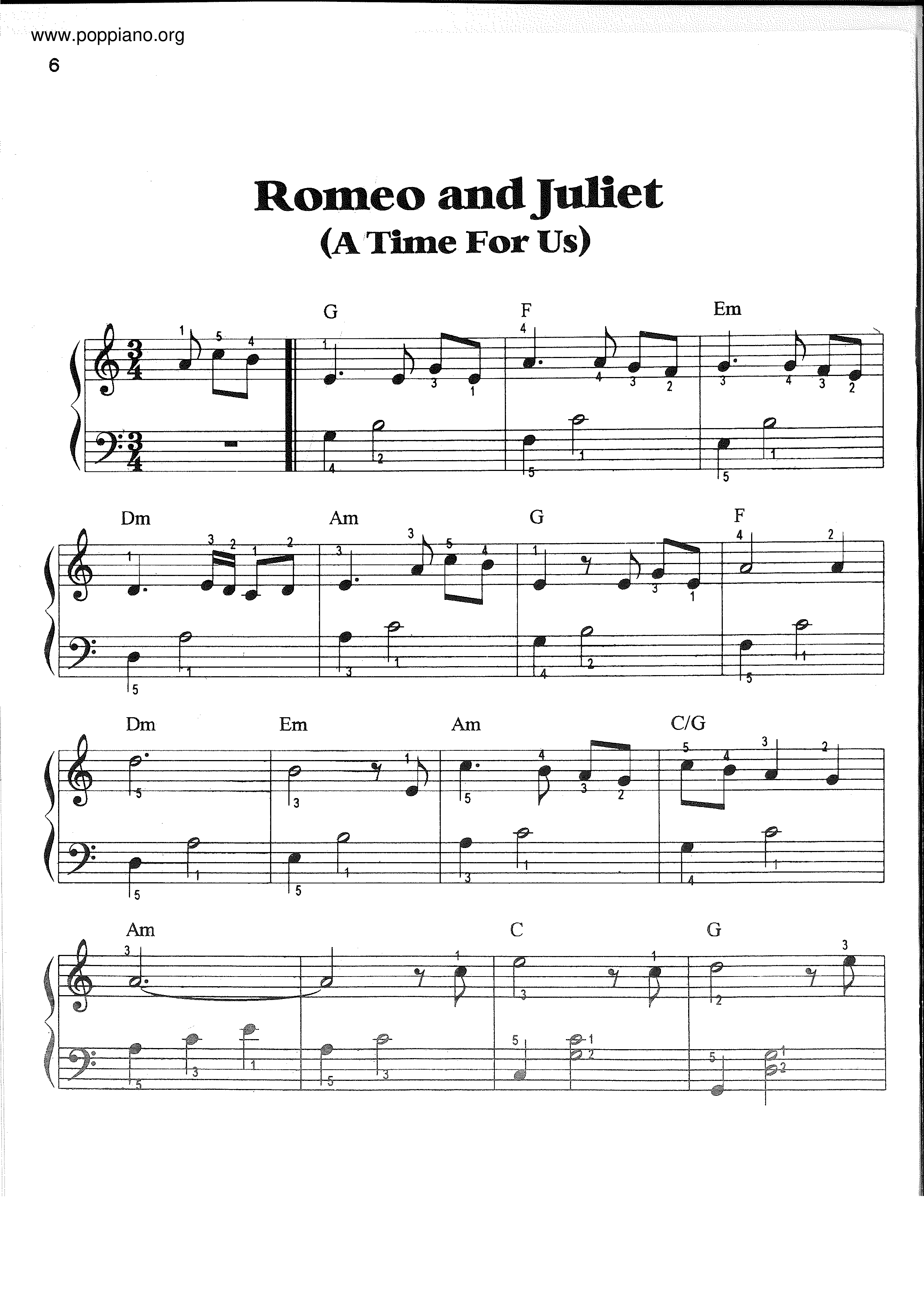 Richard Clayderman Romeo And Juliet A Time For Us Sheet Music Pdf Richard Clayderman Romeo And Juliet A Time For Us Sheet Music Pdf