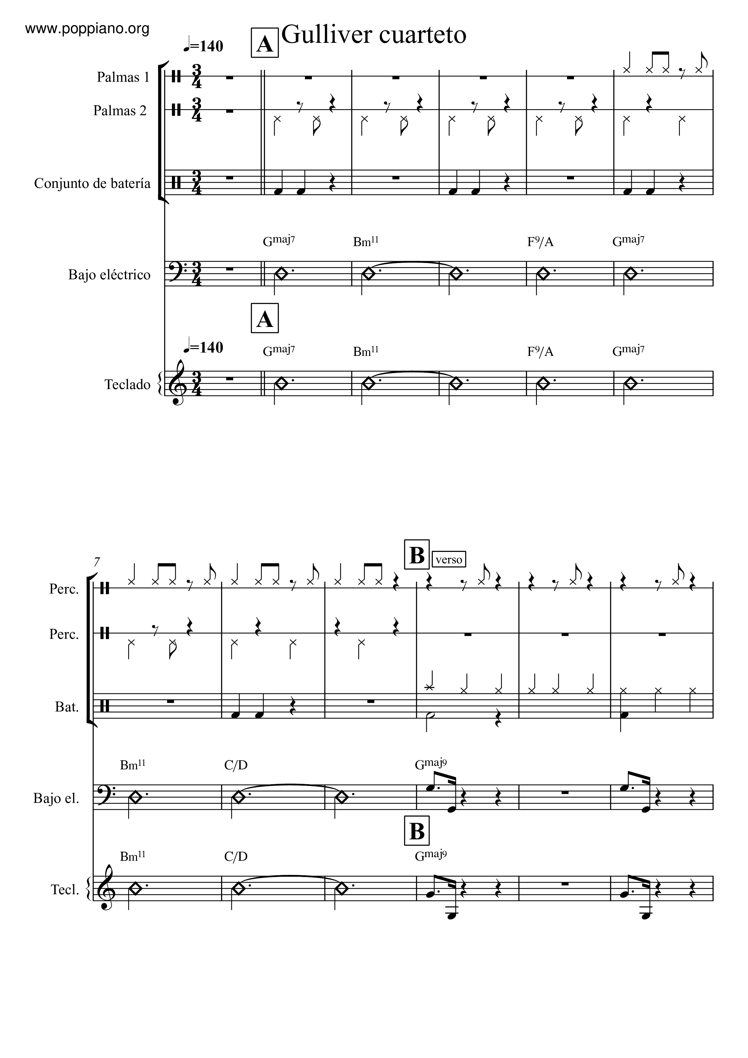 Luis PeriploGulliver Sheet Music pdf, Free Score Download ★