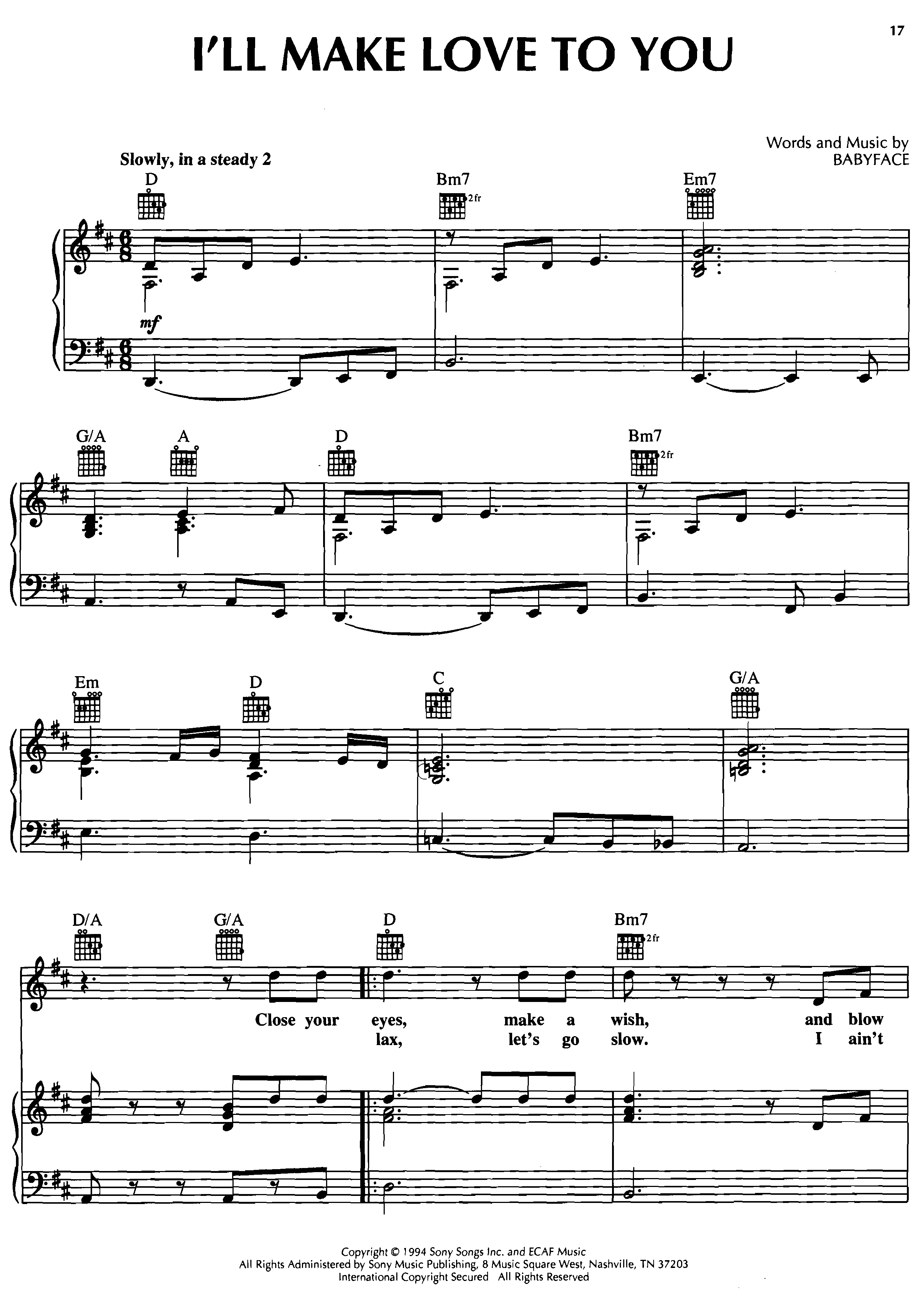Babyface I ll Make Love To You pdf babyface-i-ll-make-love-to-you-pdf