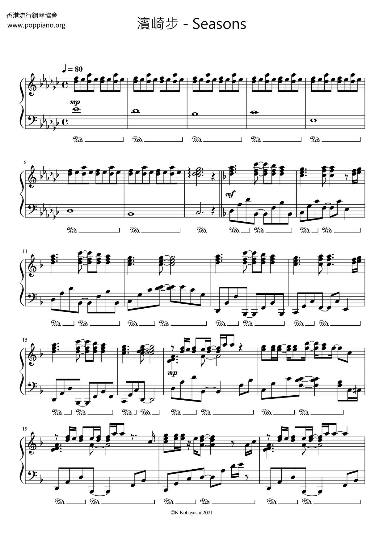 Seasons Score