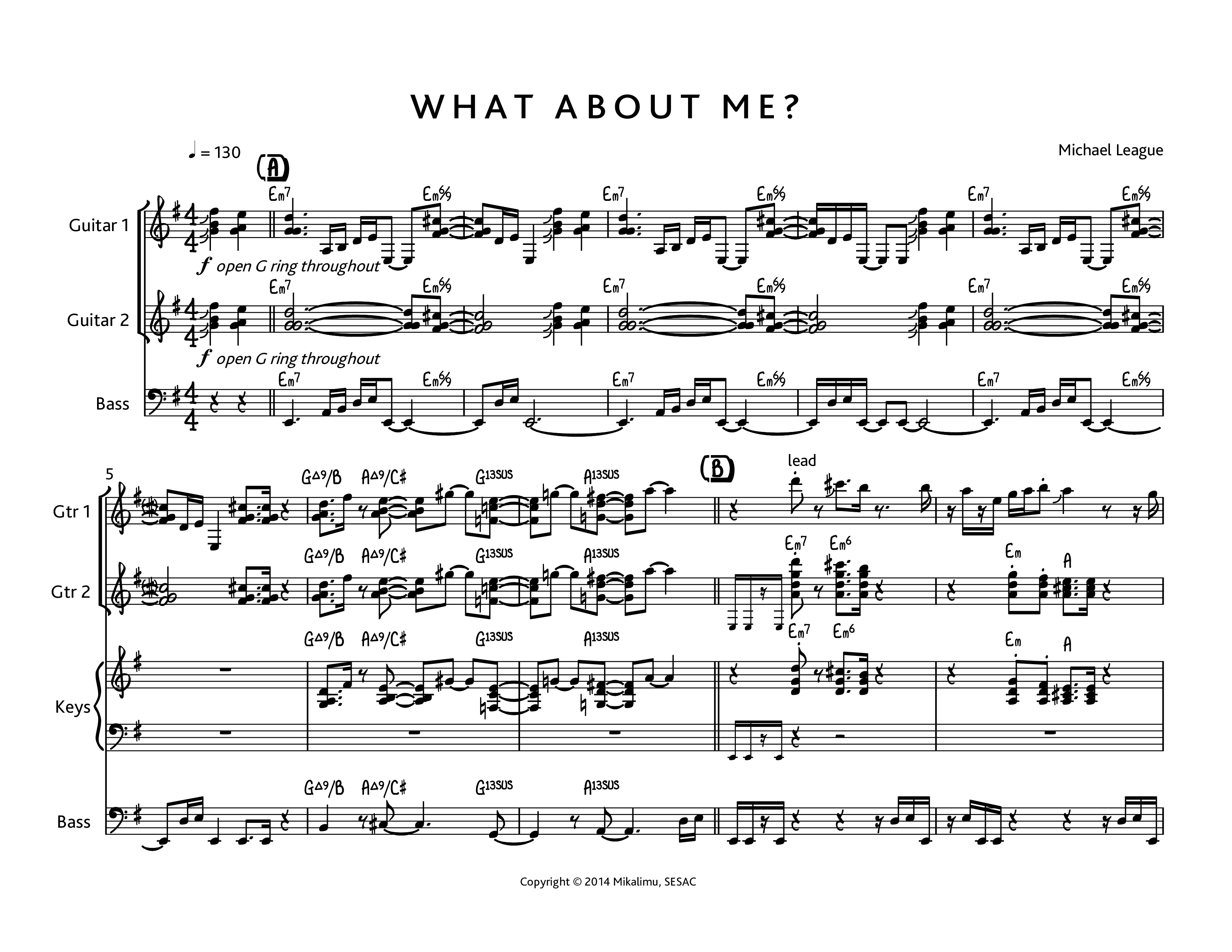 Thinking About Me Chords