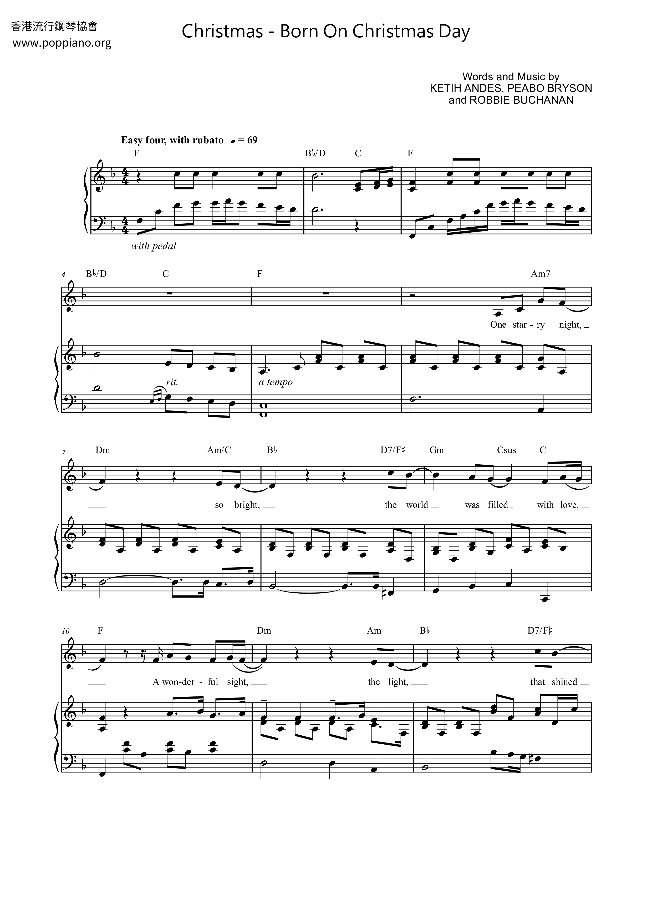 Christmas Born On Christmas Day Sheet Music Pdf Free Score Download christmas-born-on-christmas-day-sheet-music-pdf-free-score-download
