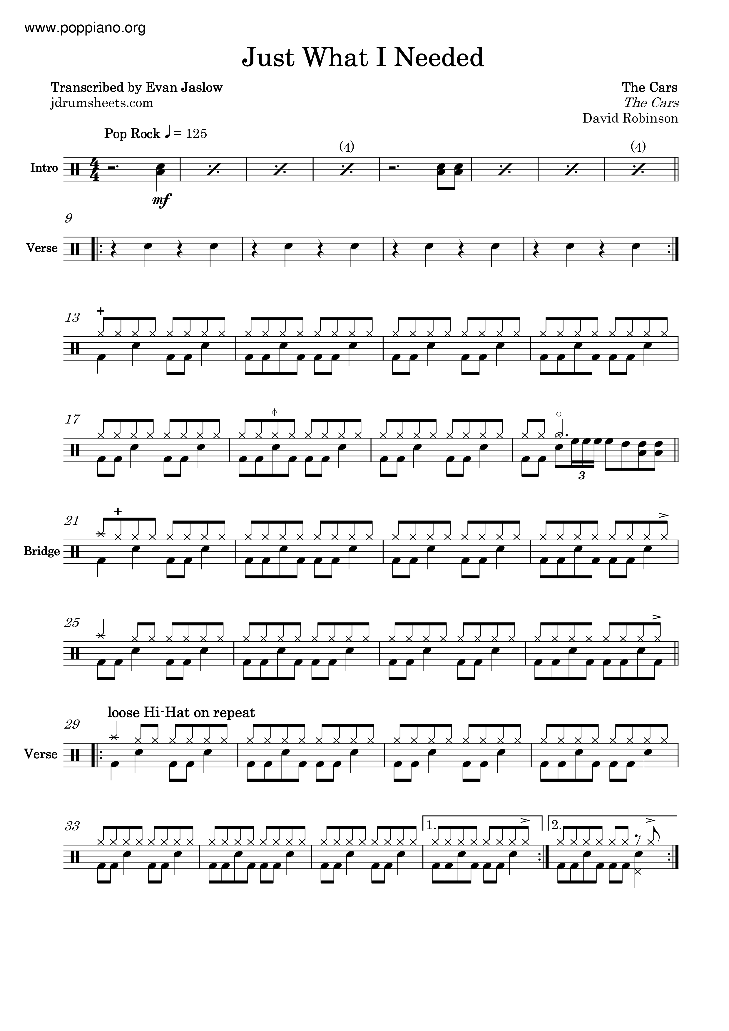 The cars just what i needed pdf 